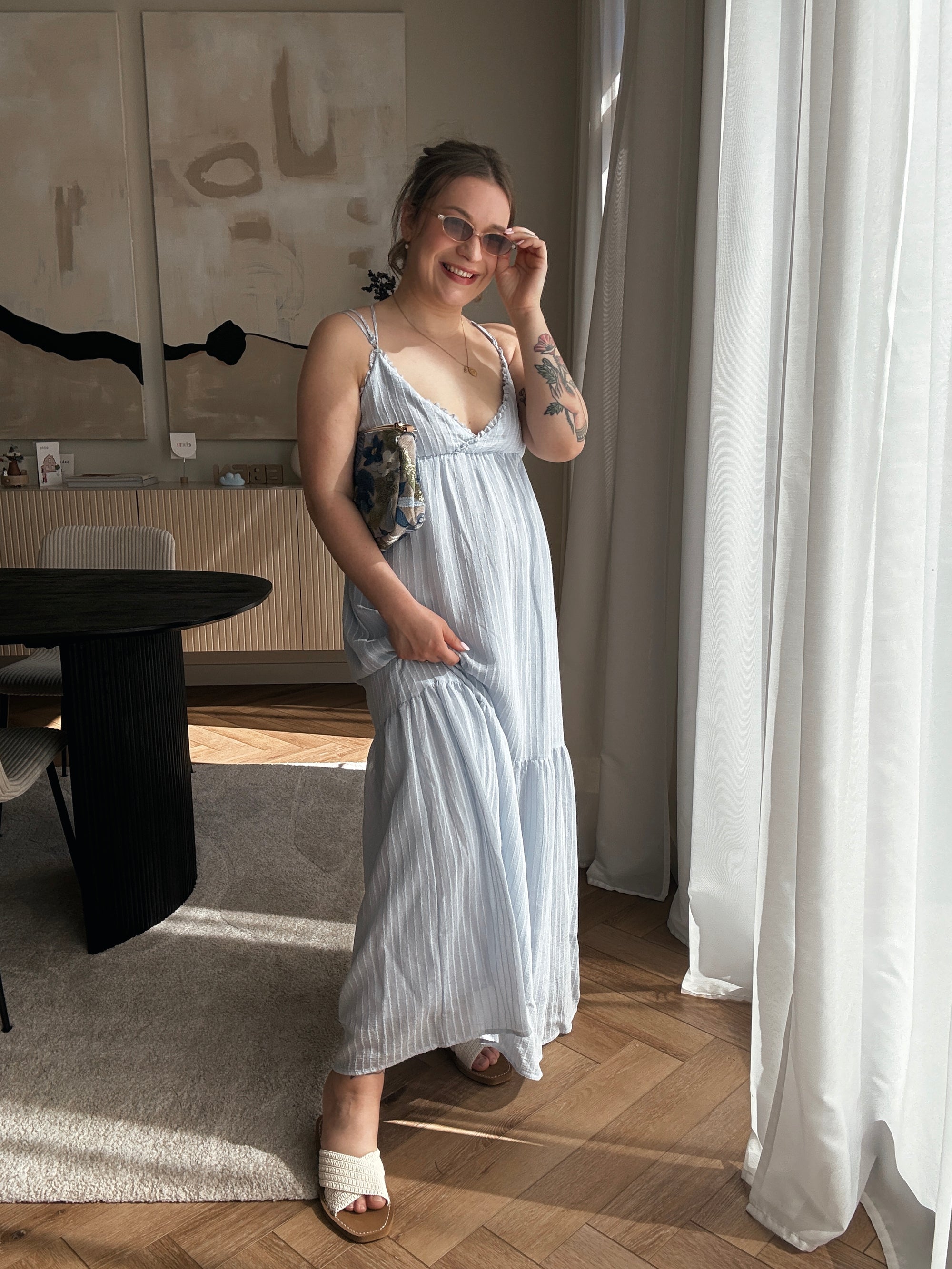 Pretty dress blue