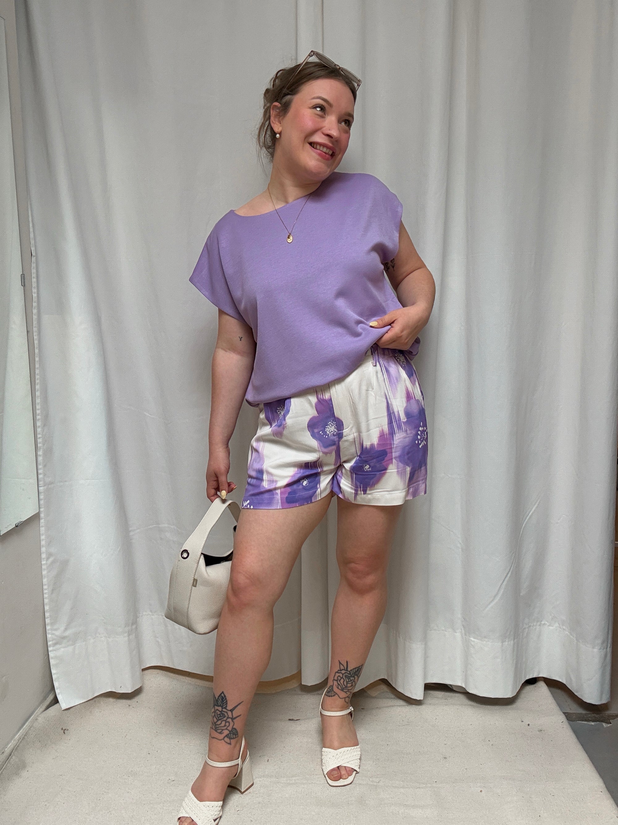 Katie short lilac