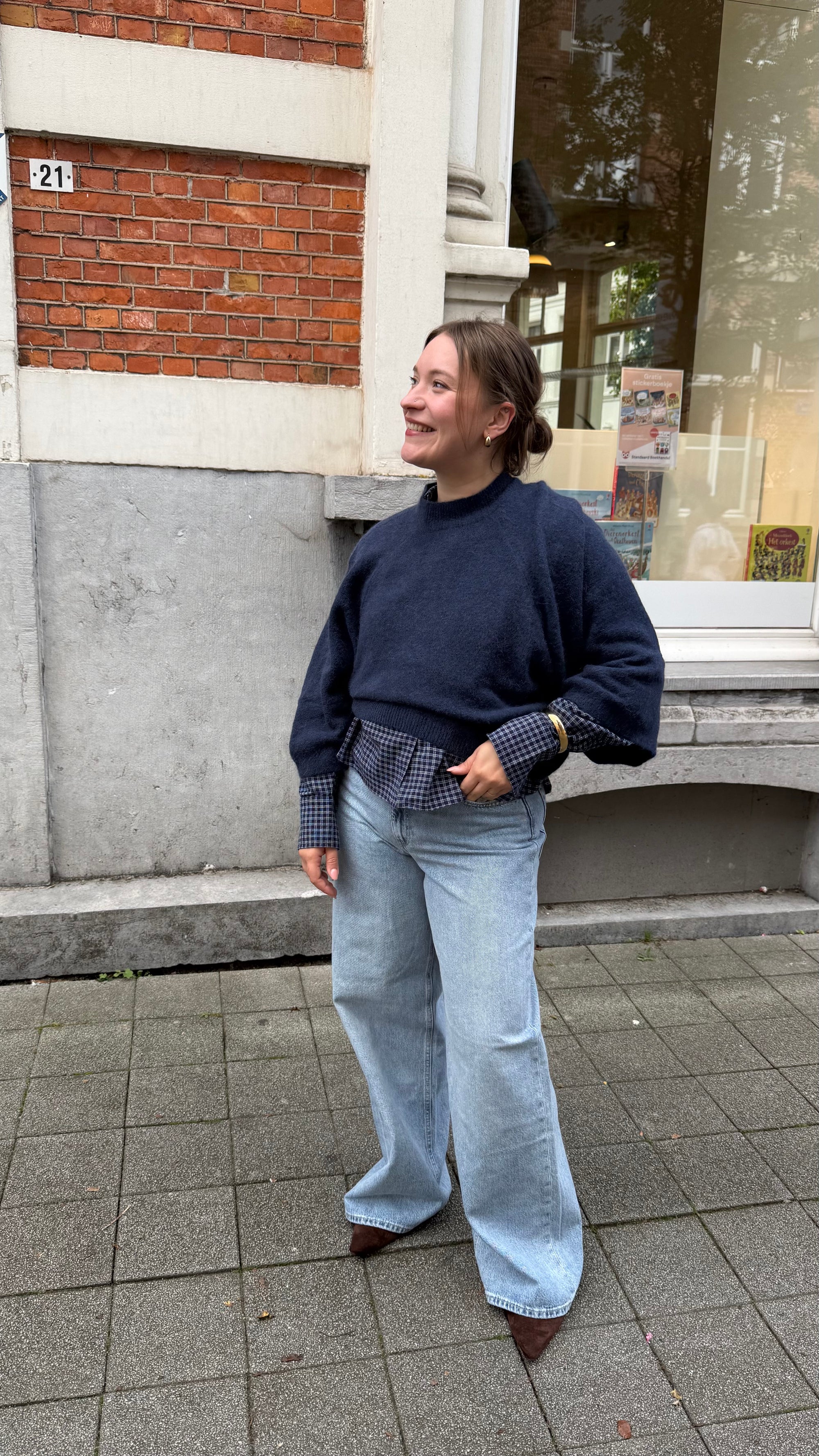 Rowan pull - navy