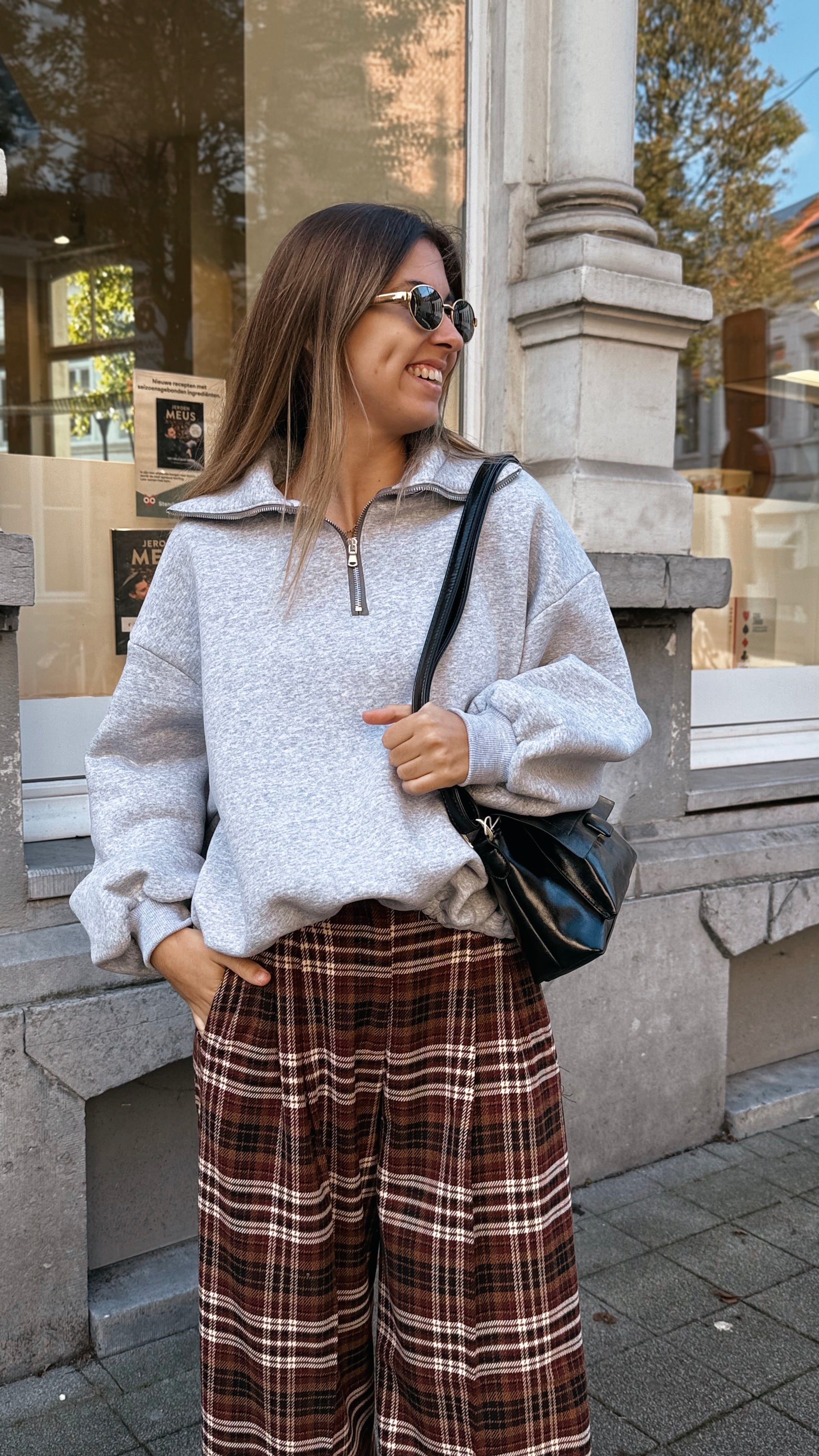 Zélie sweater grey