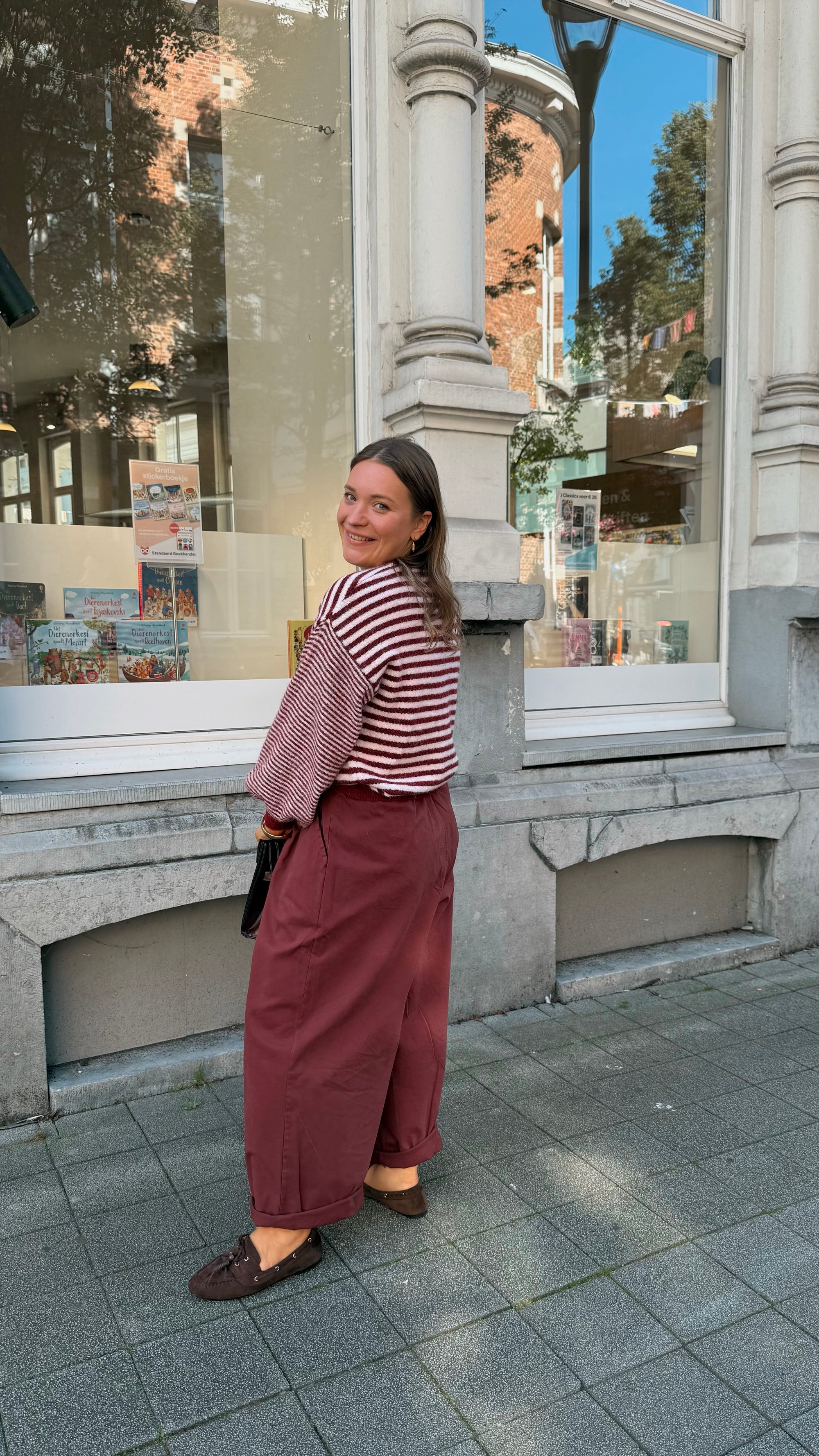 Katie striped pull