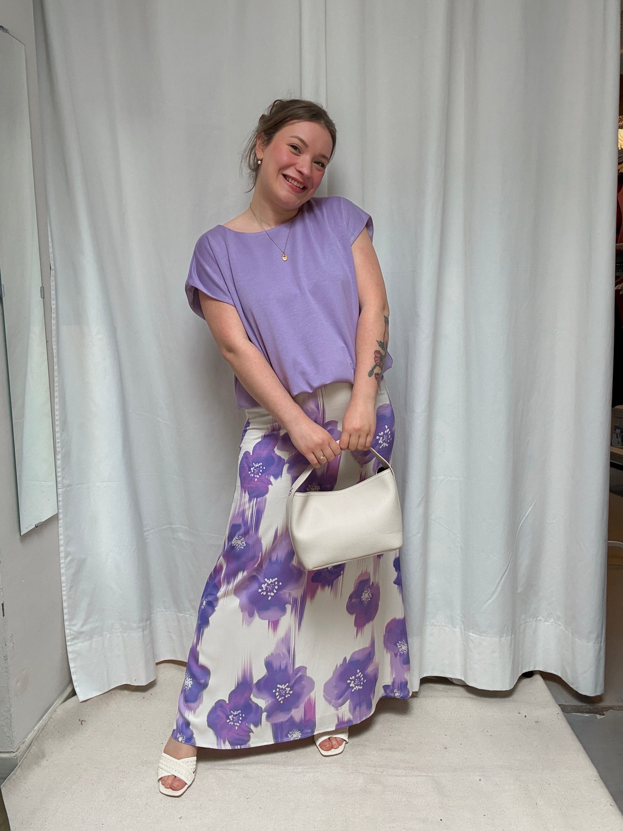 Marcie skirt purple