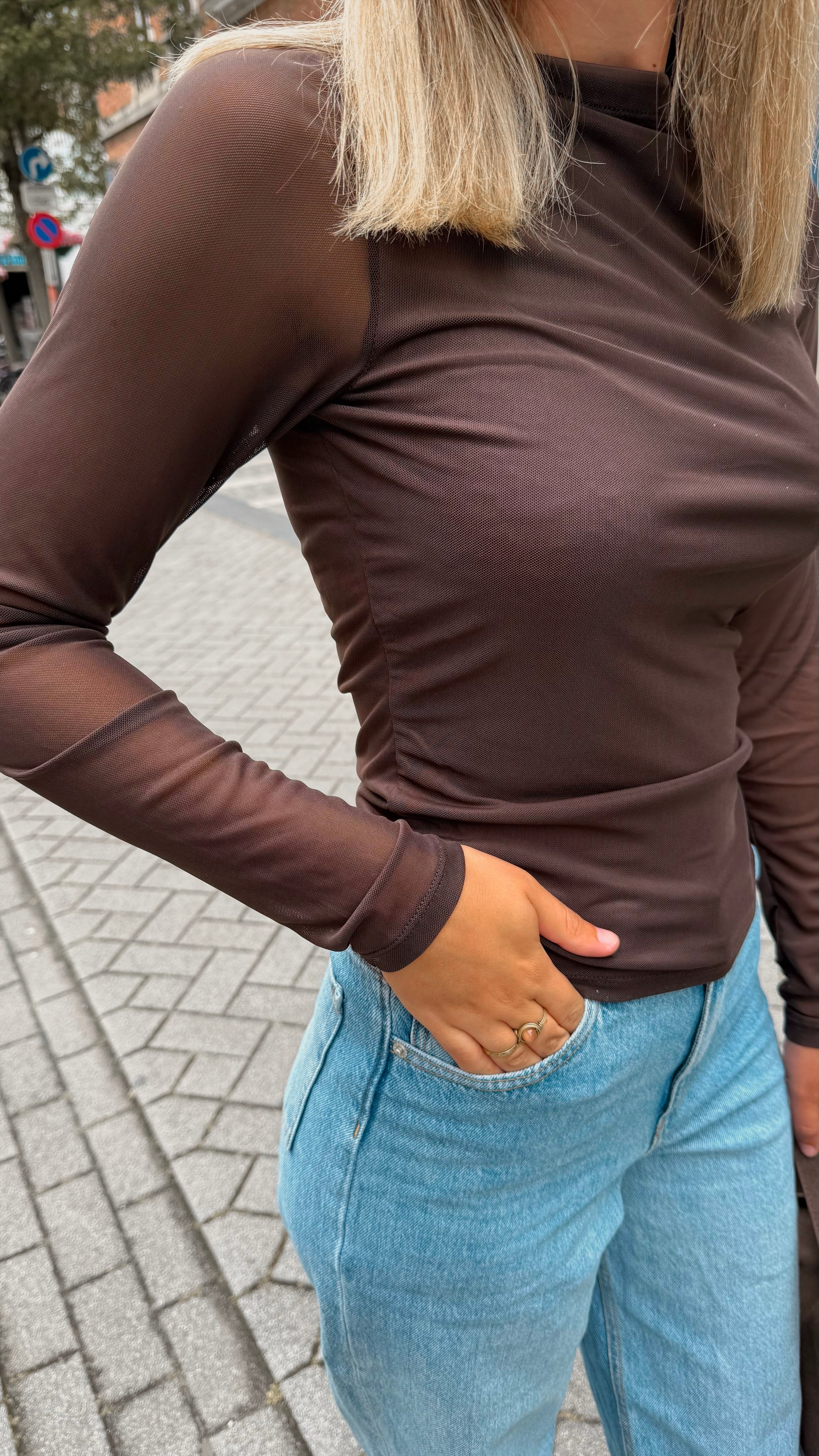 Minna mesh longsleeve