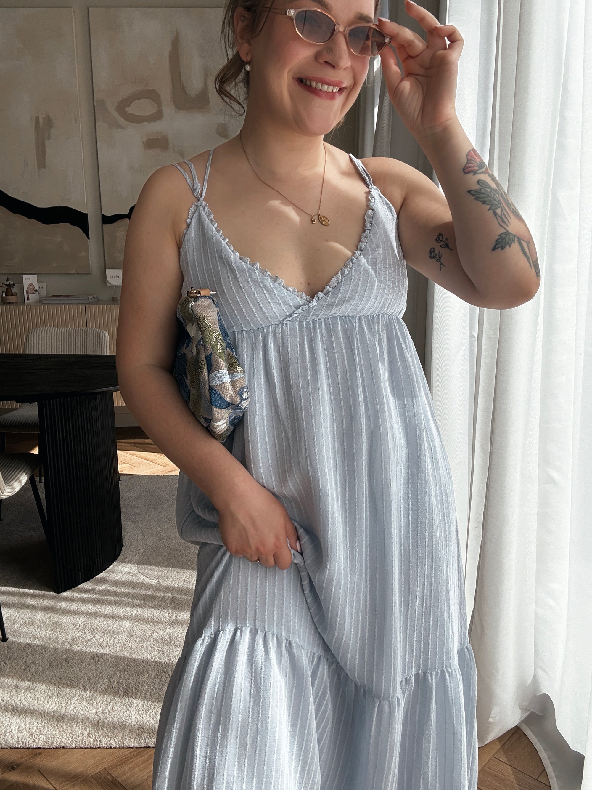 Pretty dress blue