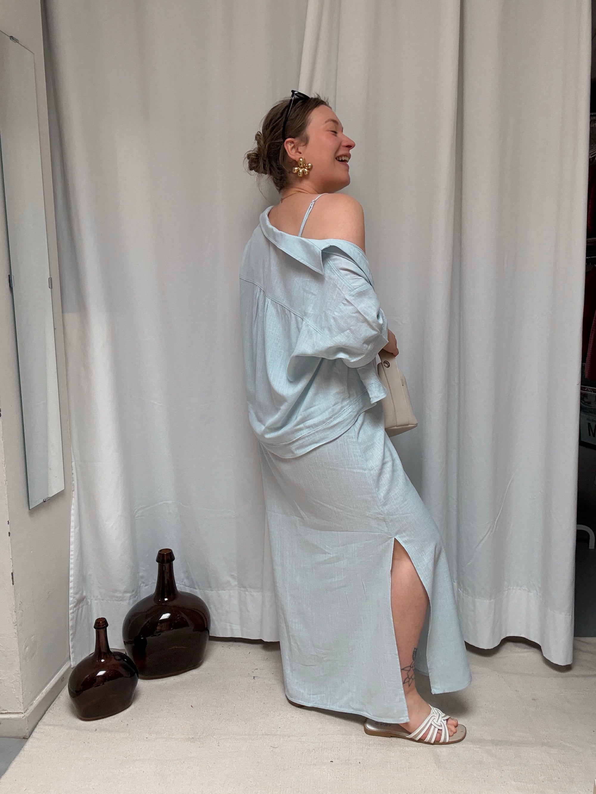 wendra dress blue