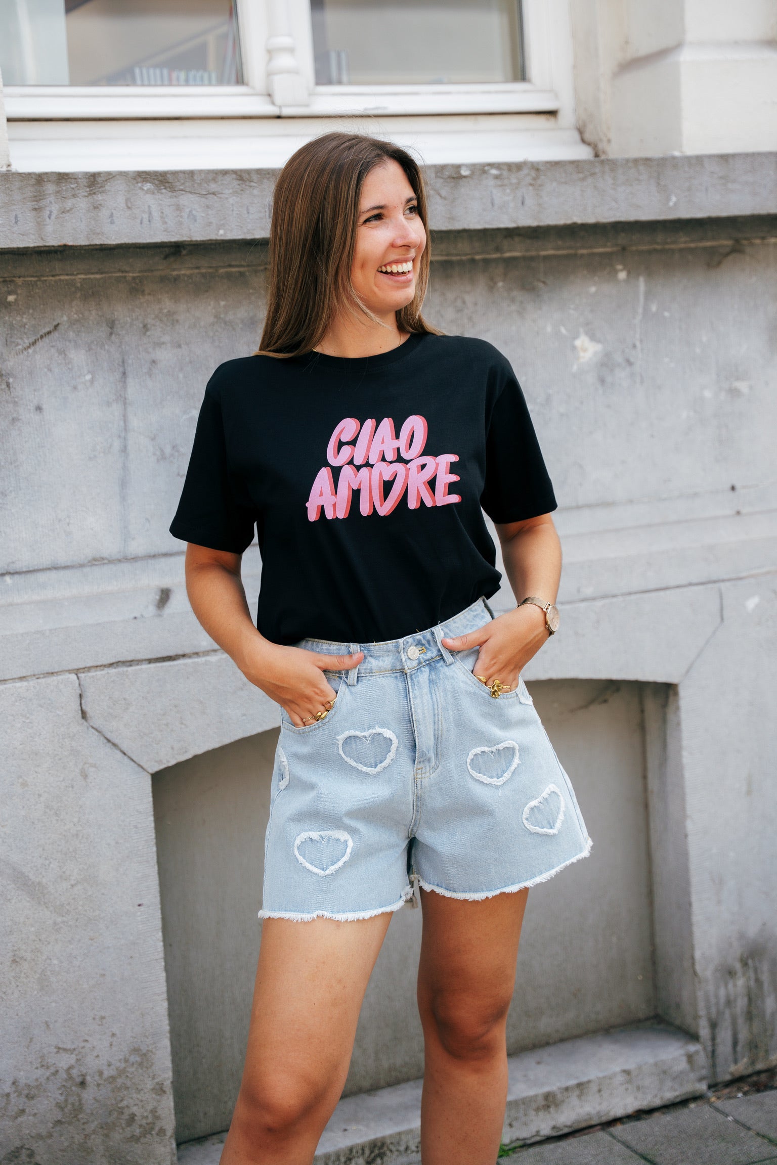 Ciao amore T-shirt black