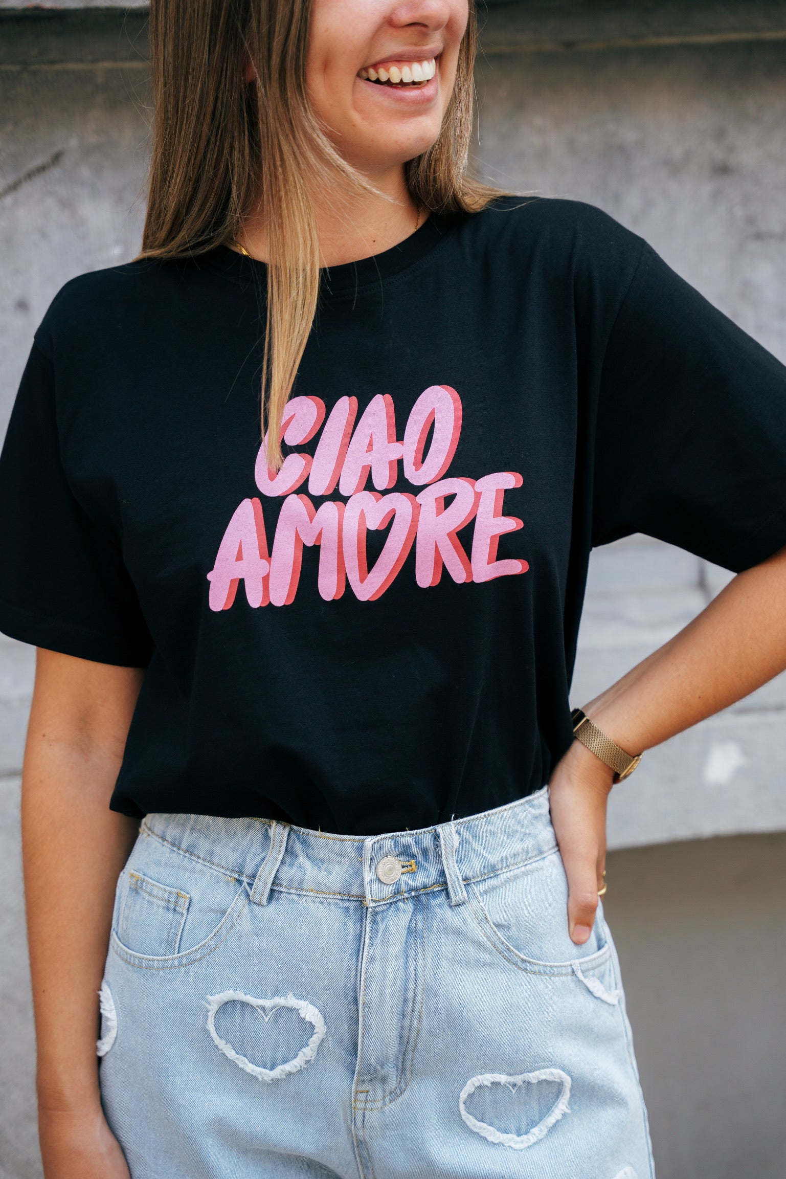 Ciao amore T-shirt black