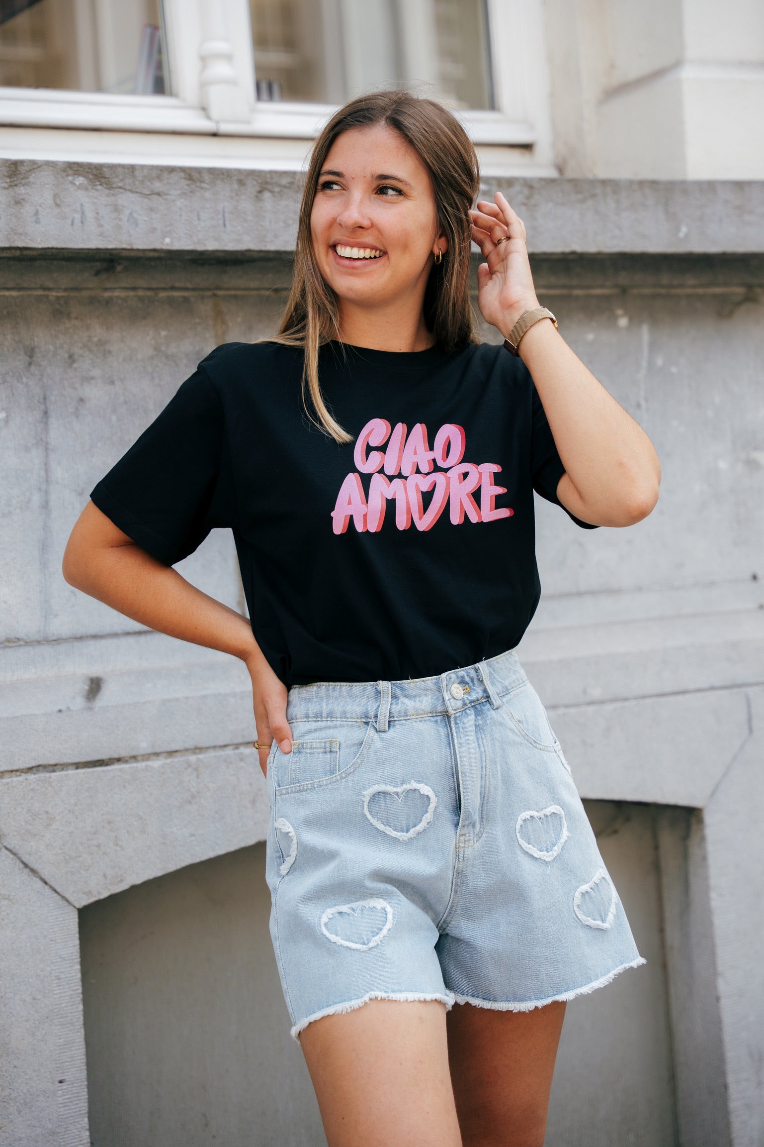 Ciao amore T-shirt black