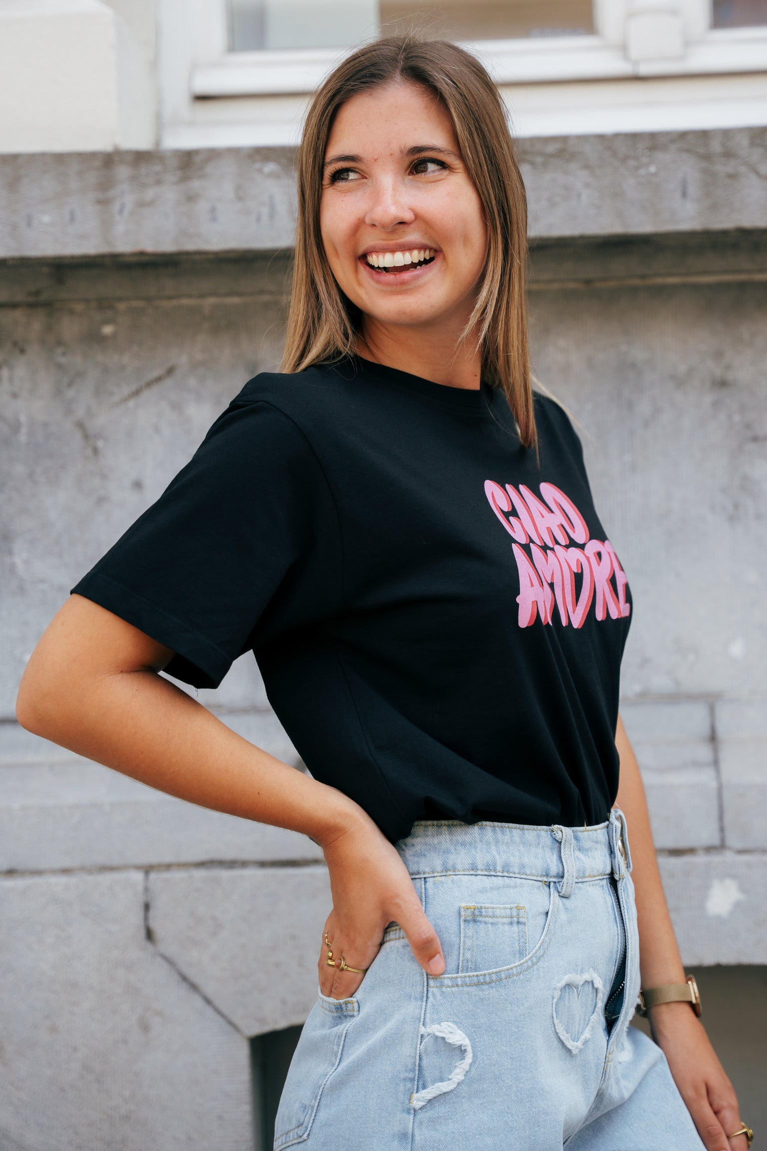 Ciao amore T-shirt black