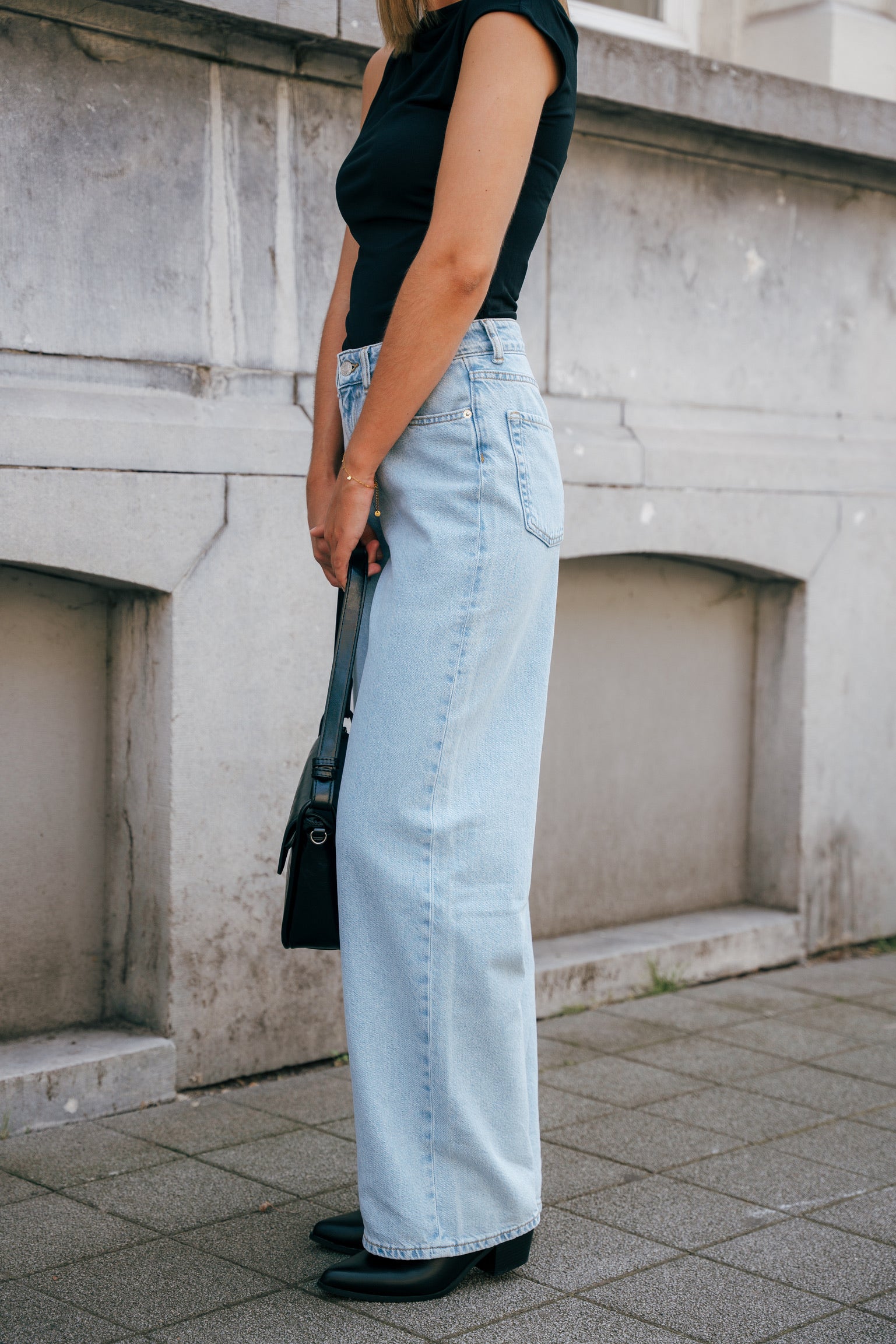 Tokyo wide jeans light blue