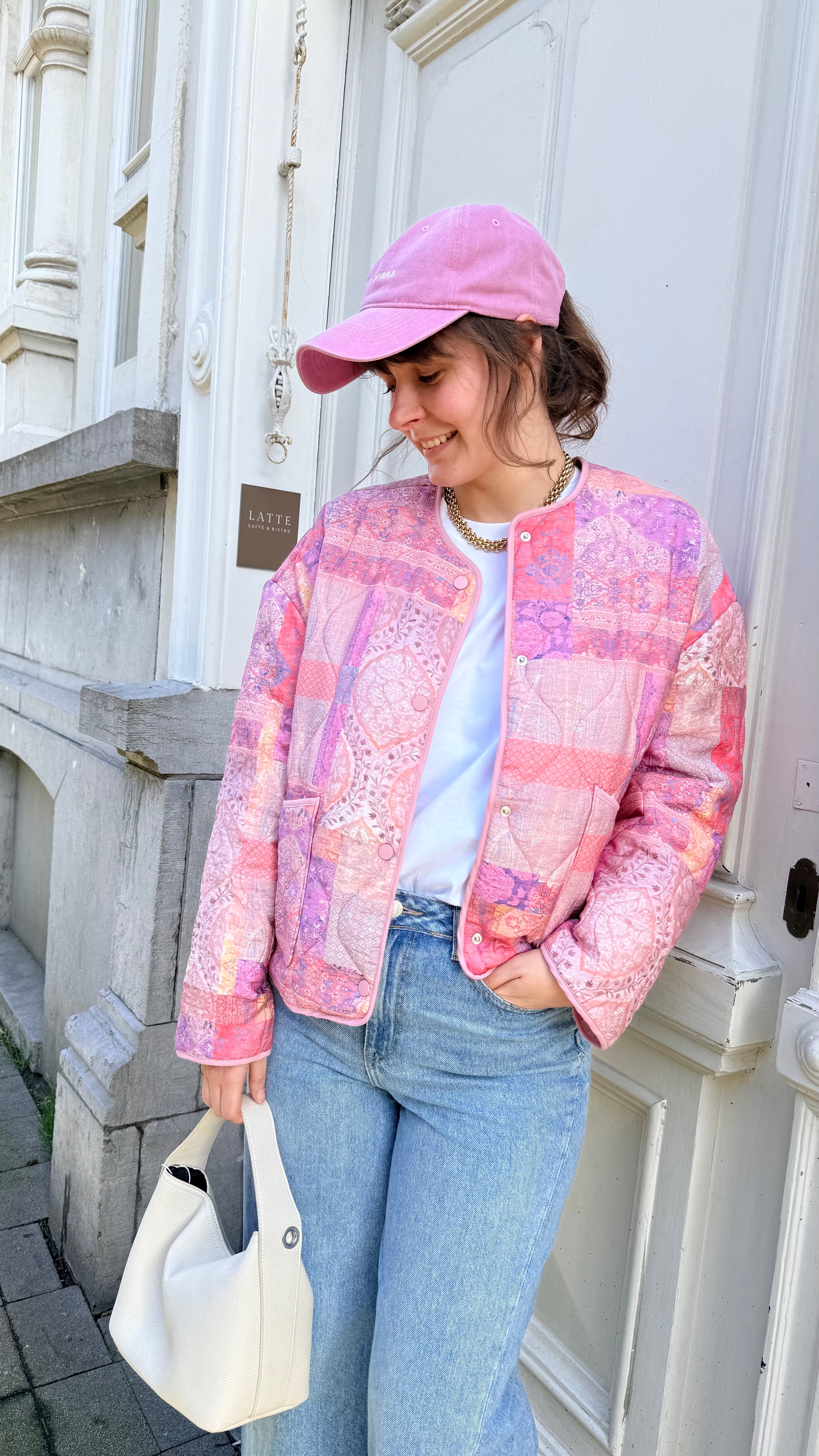 Maeve jacket pink