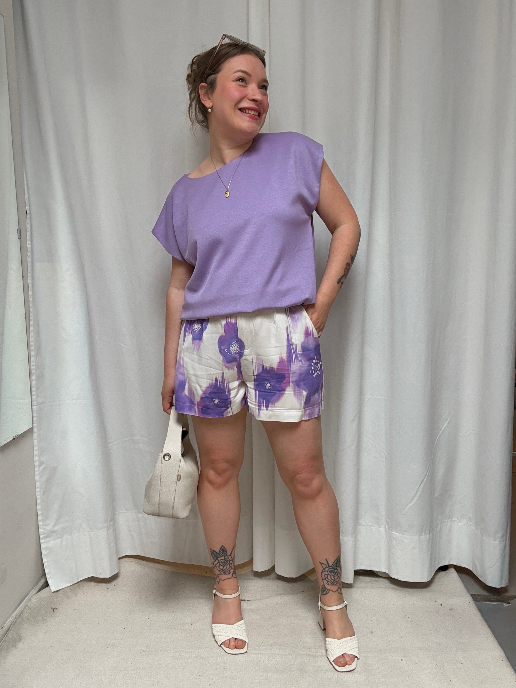 Katie short lilac