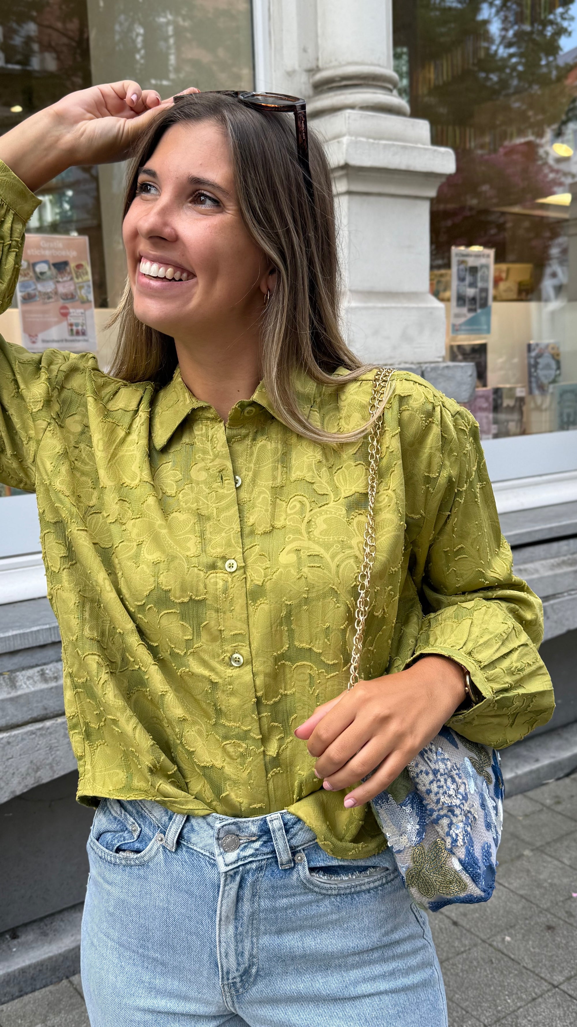 Winslet blouse - olive