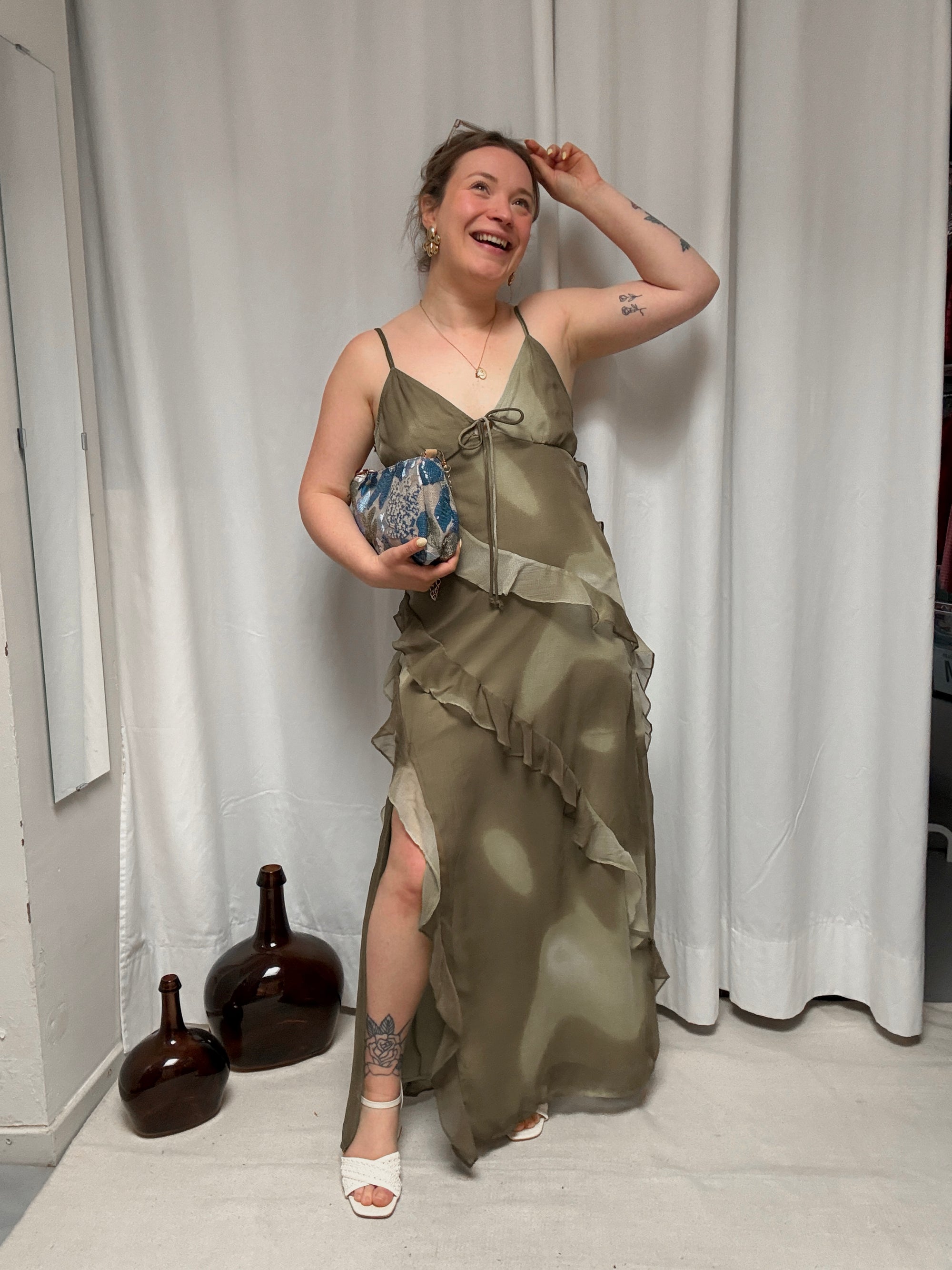 Emilia chiffon dress