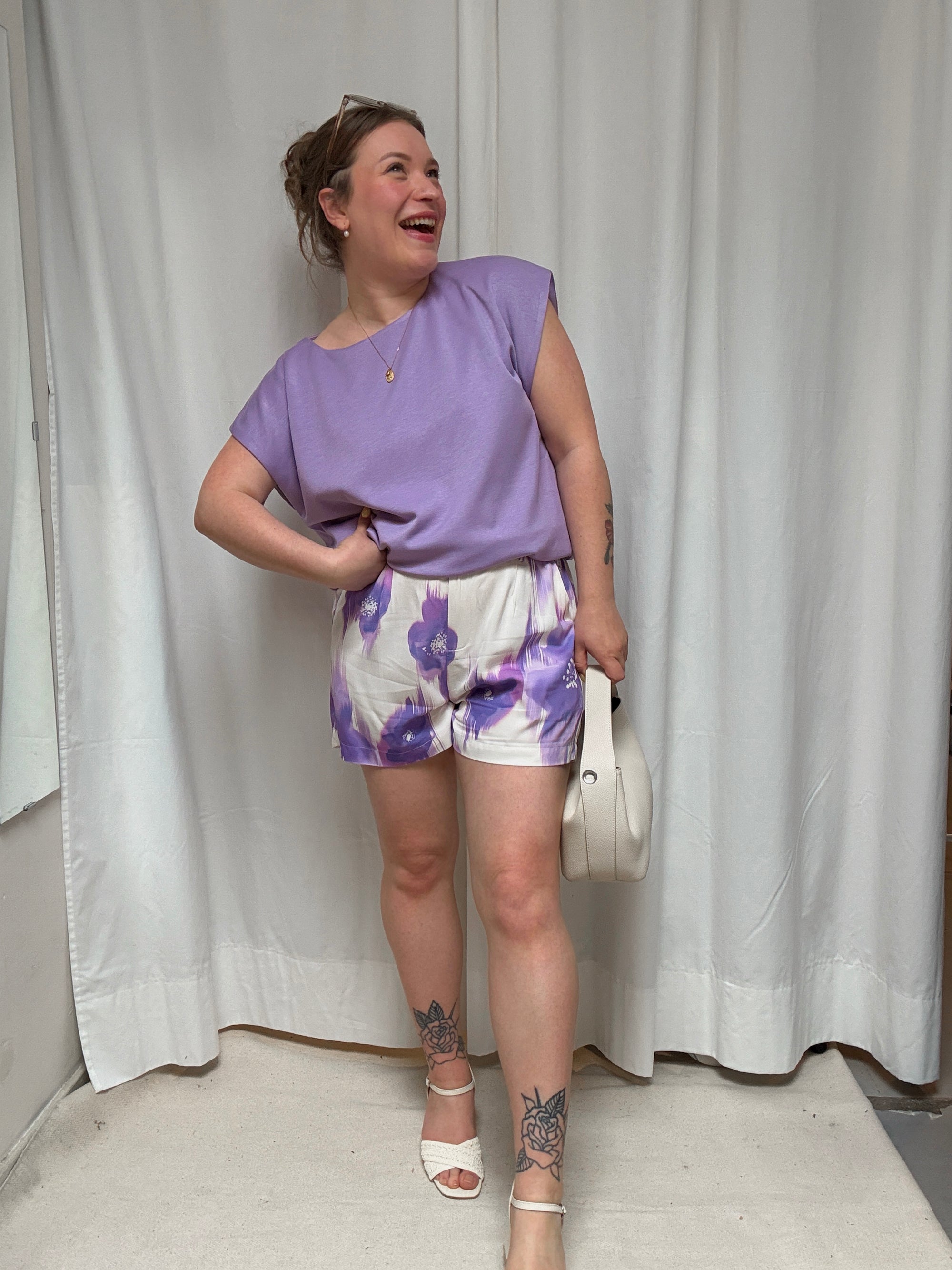 Katie short lilac