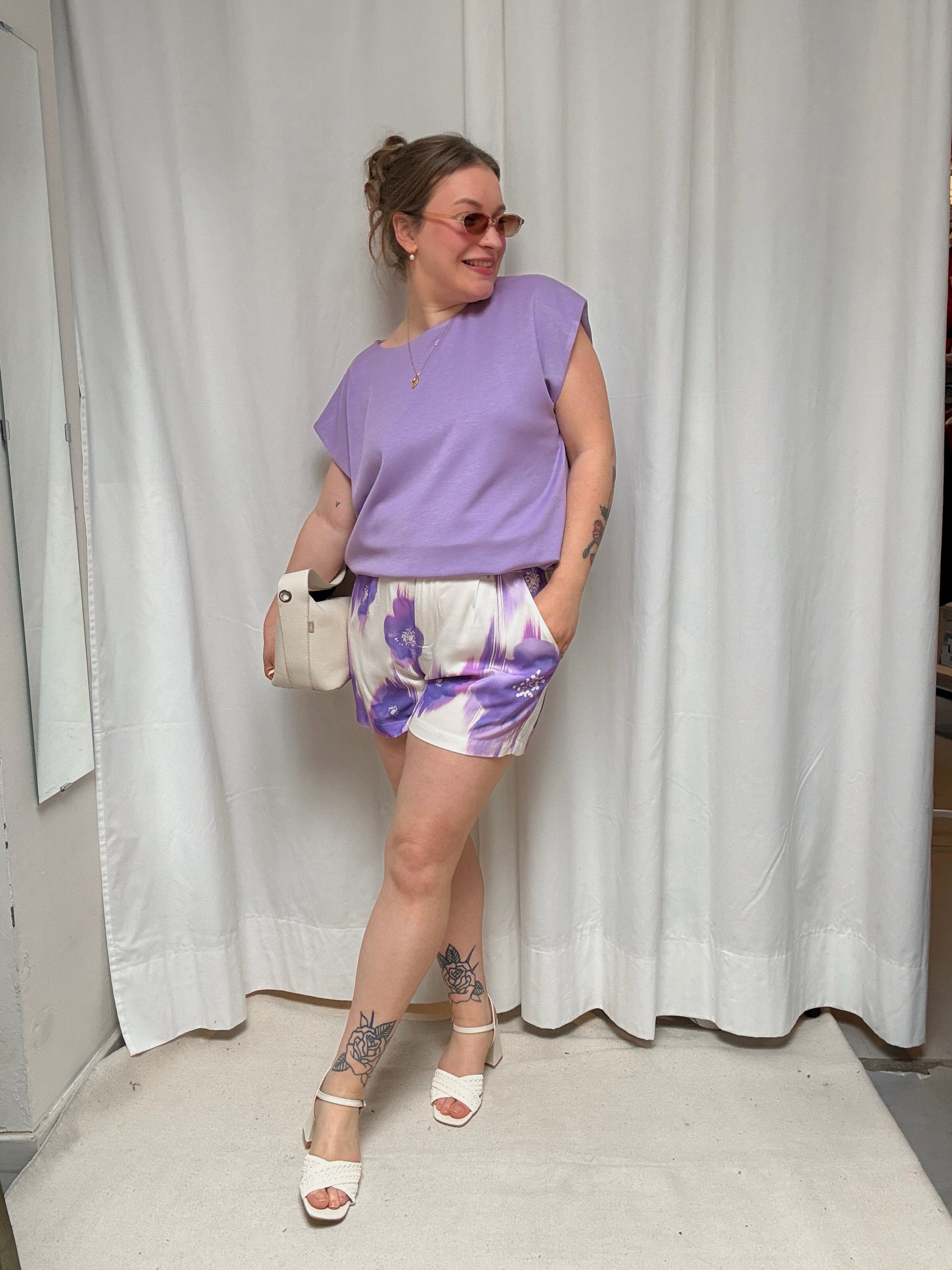 Katie short lilac