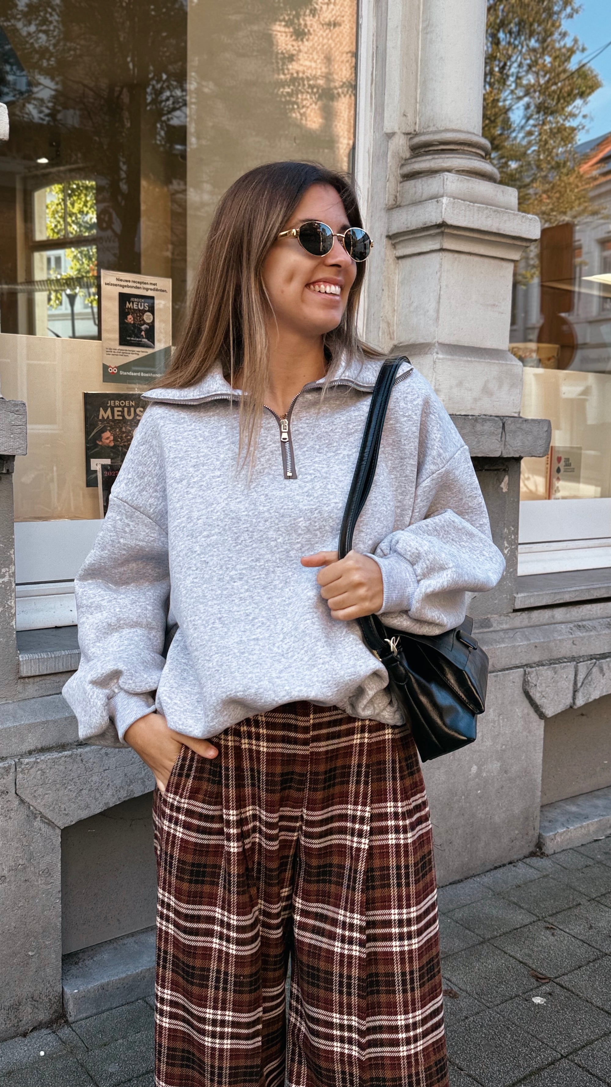 Zélie sweater grey