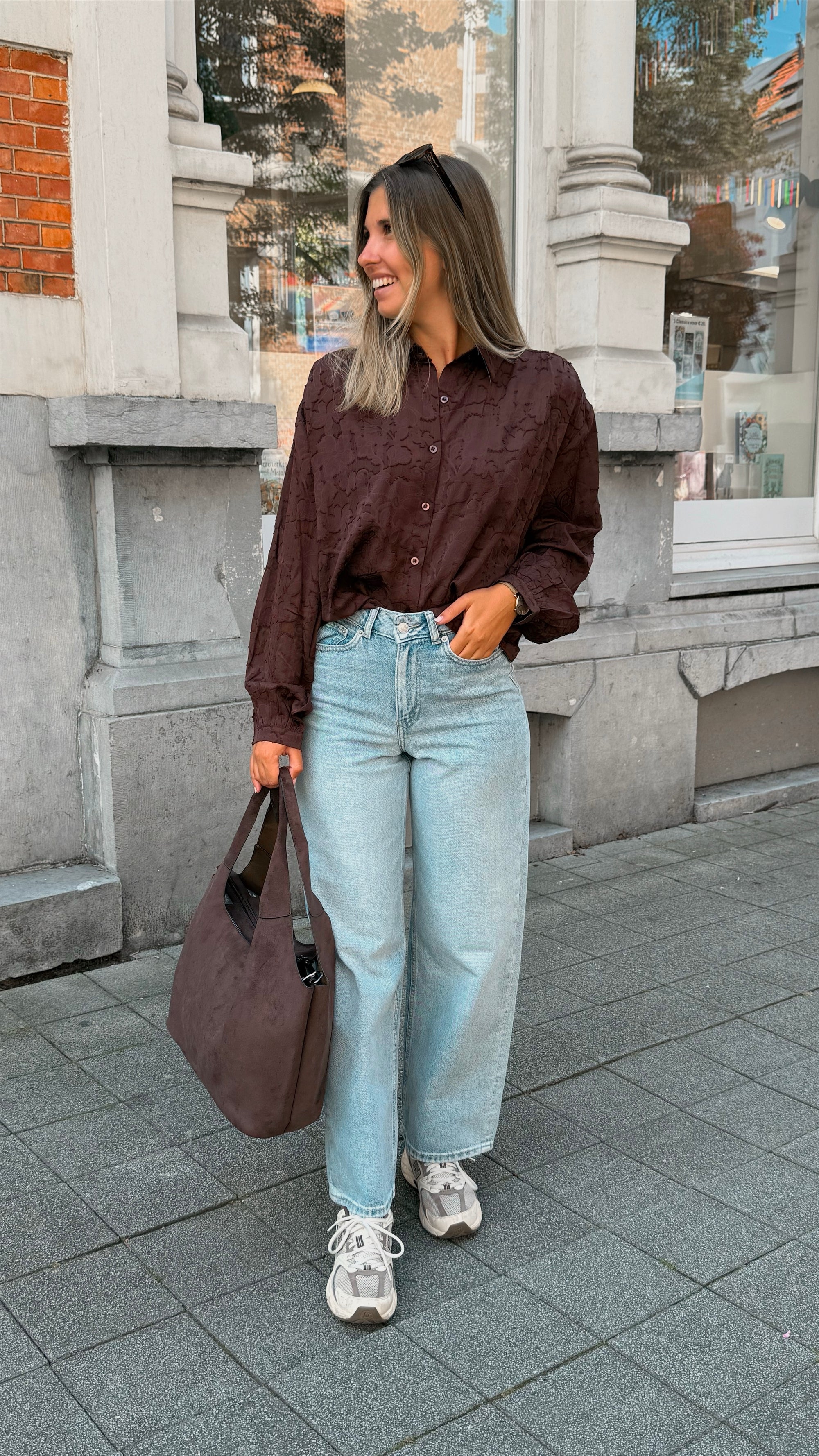 Winslet blouse - brown