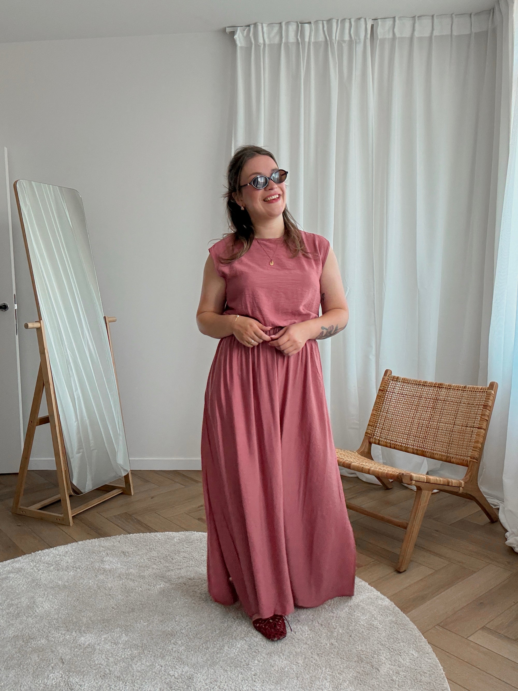 Briar top & skirt set - pink