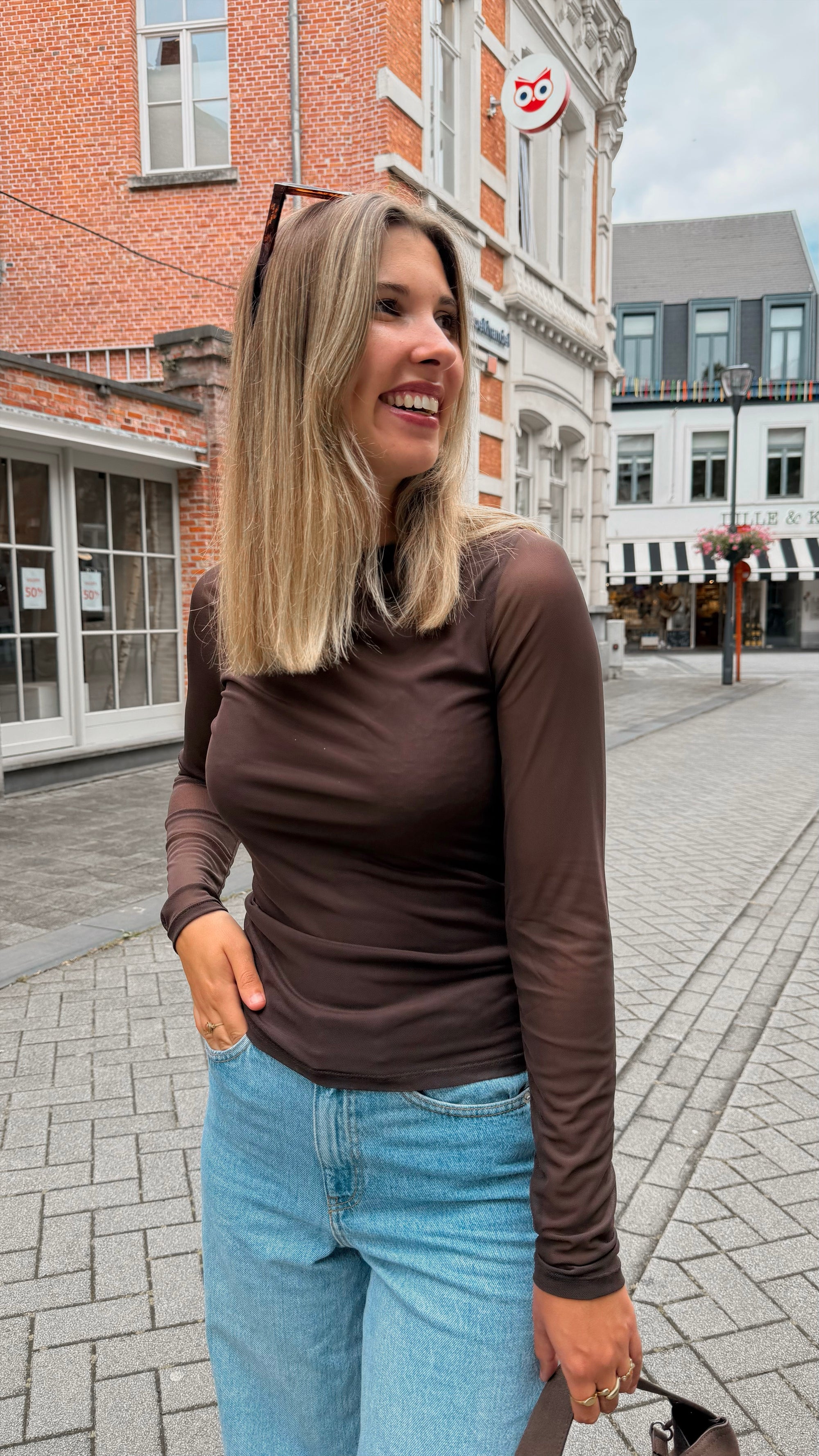 Minna mesh longsleeve