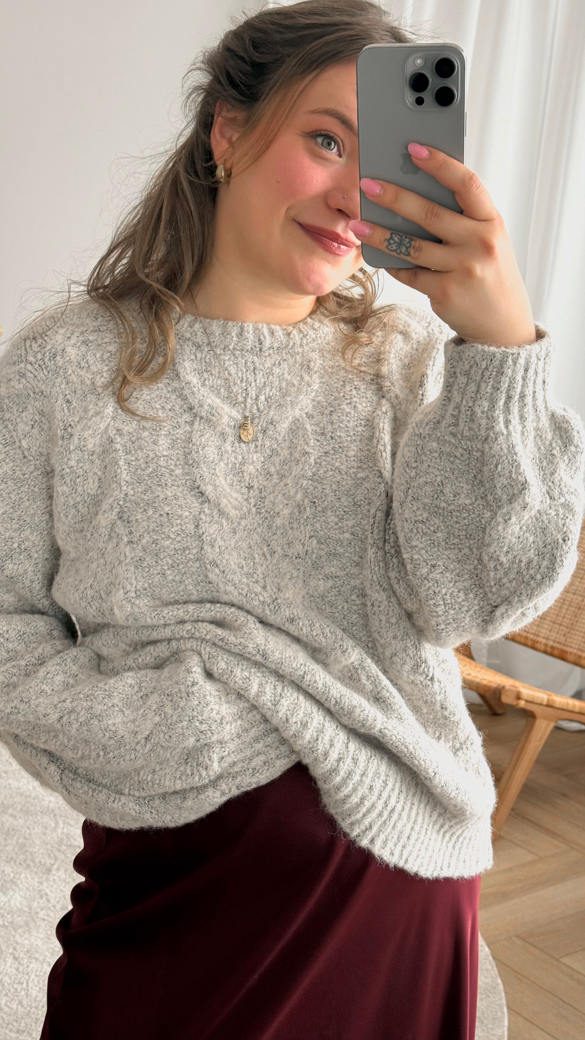 Rhune knit grey