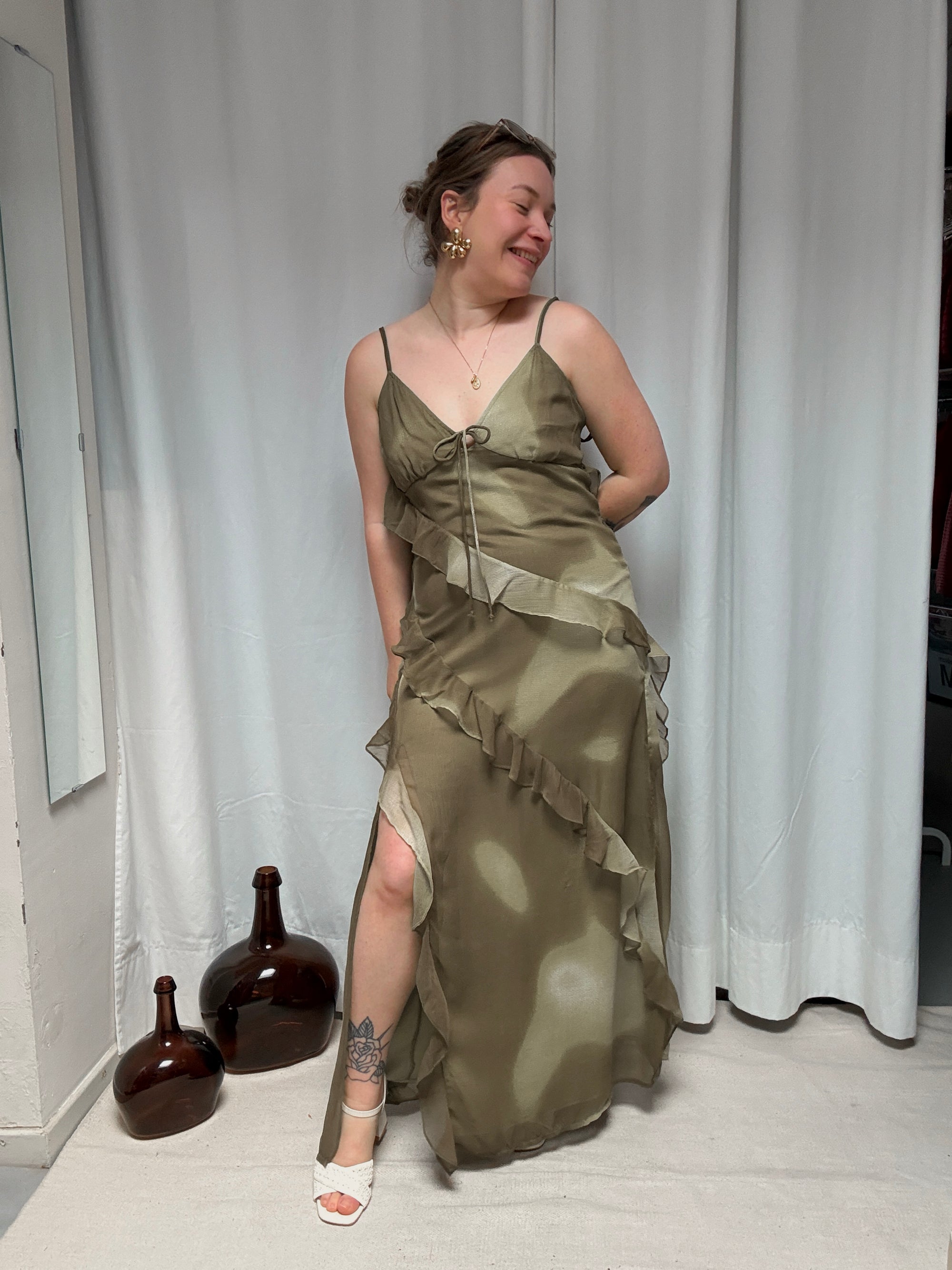 Emilia chiffon dress