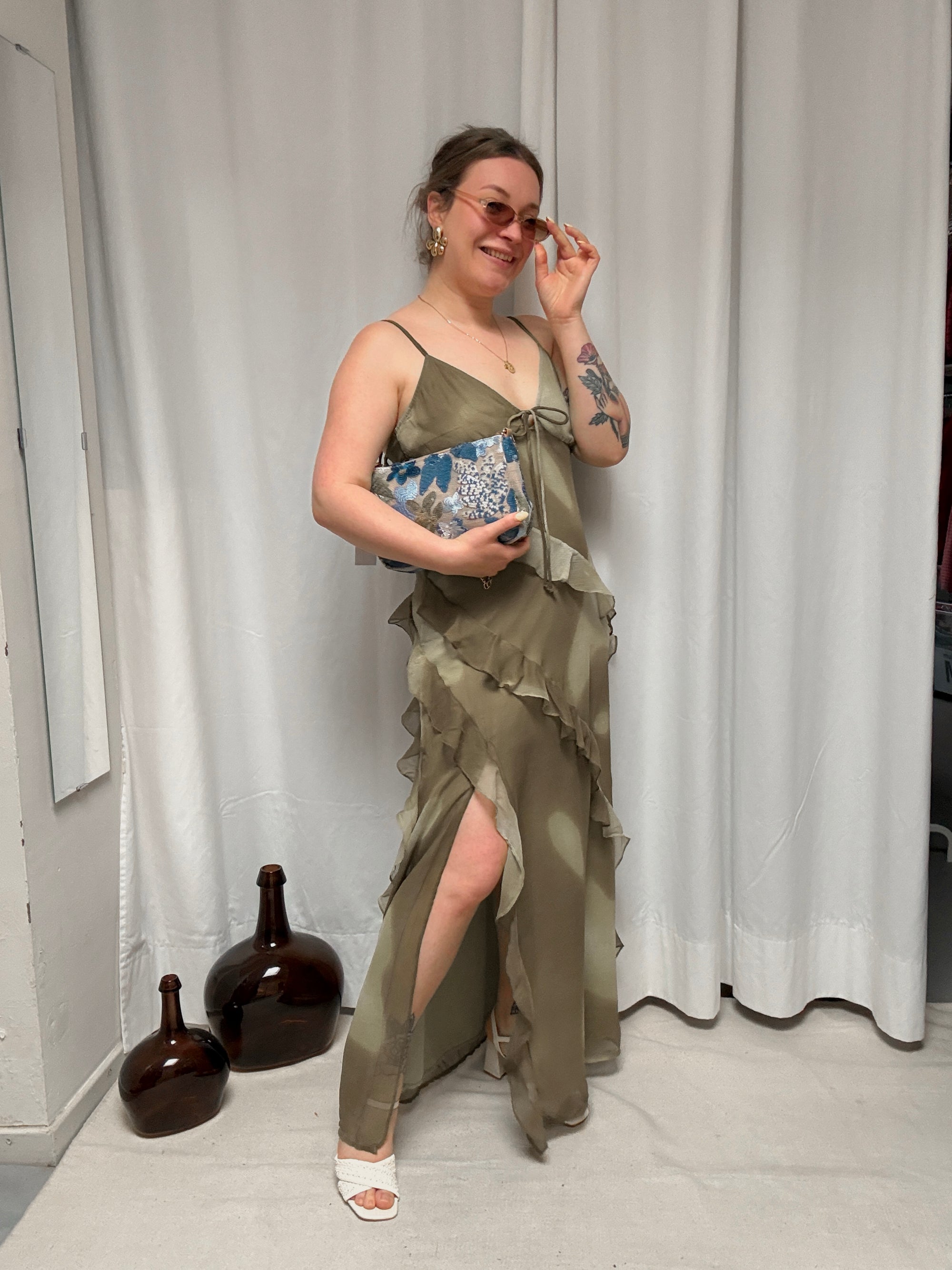 Emilia chiffon dress