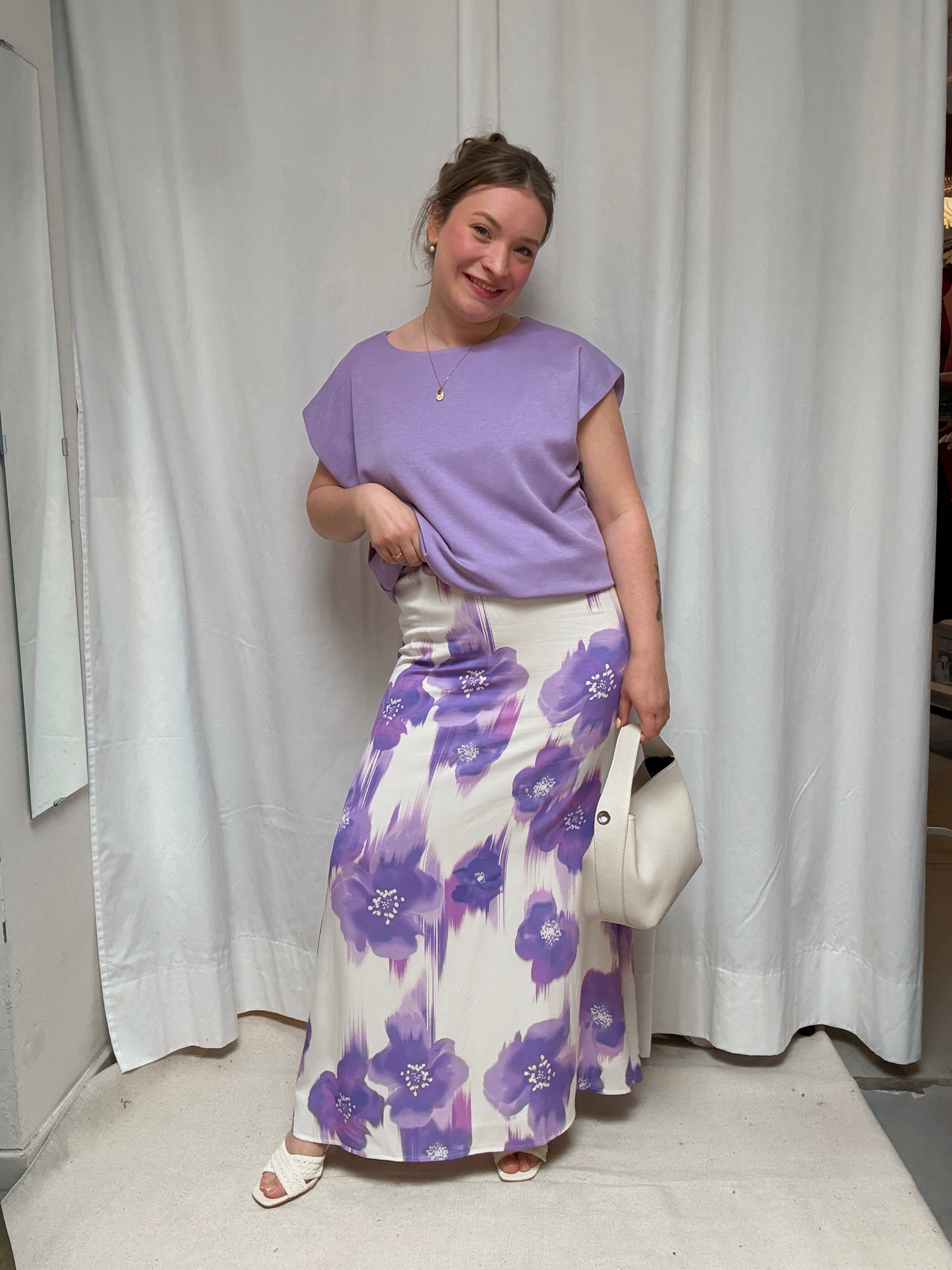 Marcie skirt purple