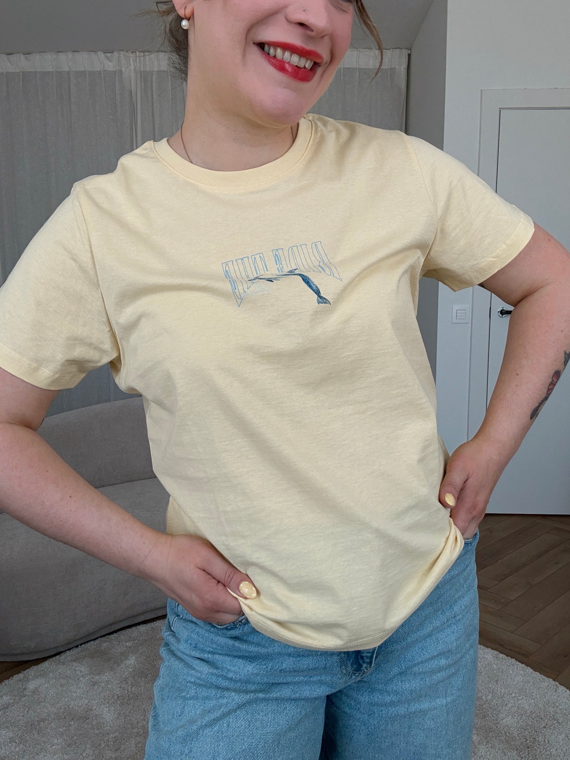Carly ride the waves t-shirt