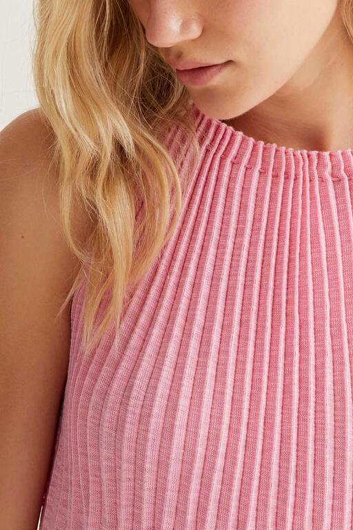 Claire pink maxidress