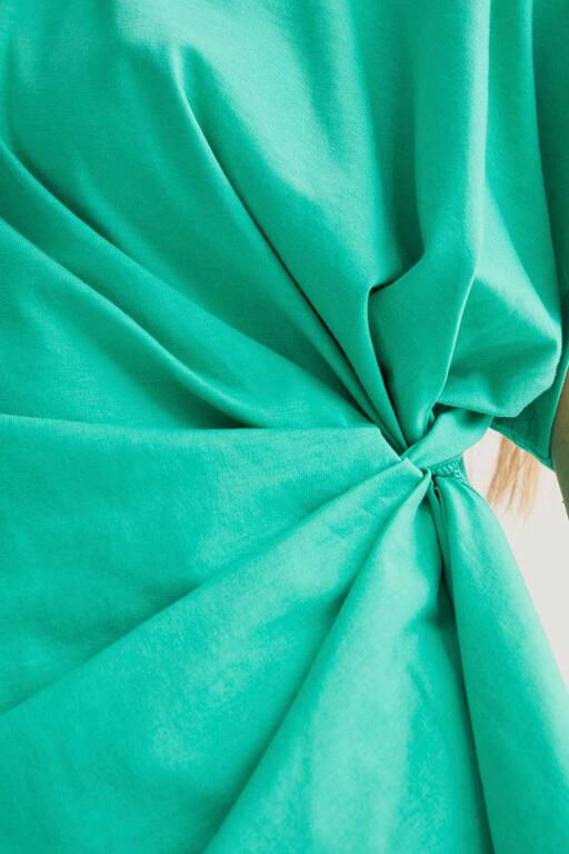 Esmee twist t-shirt green