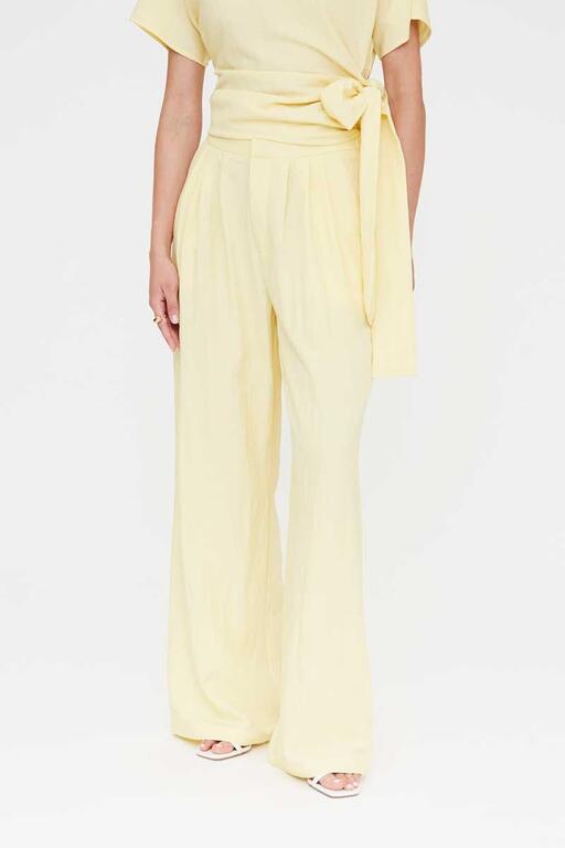Camille trousers butteryellow