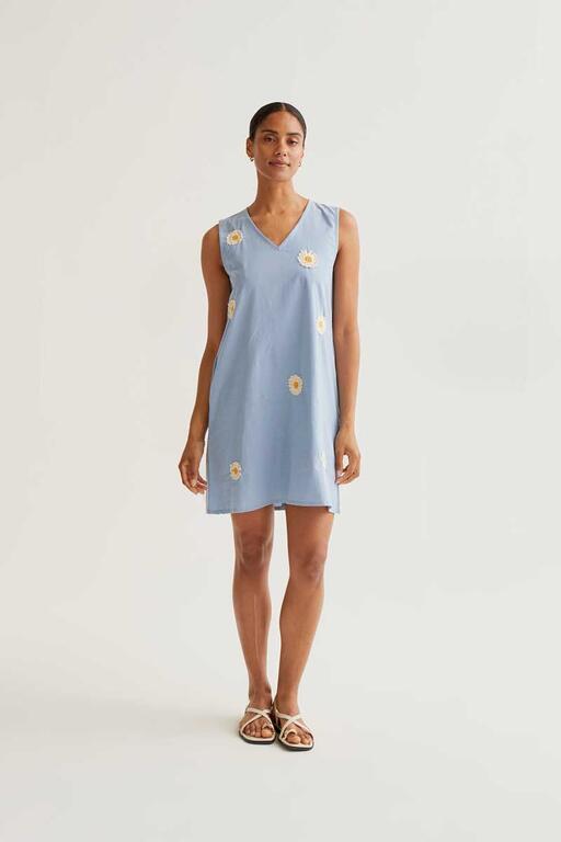 Claudette daisy dress