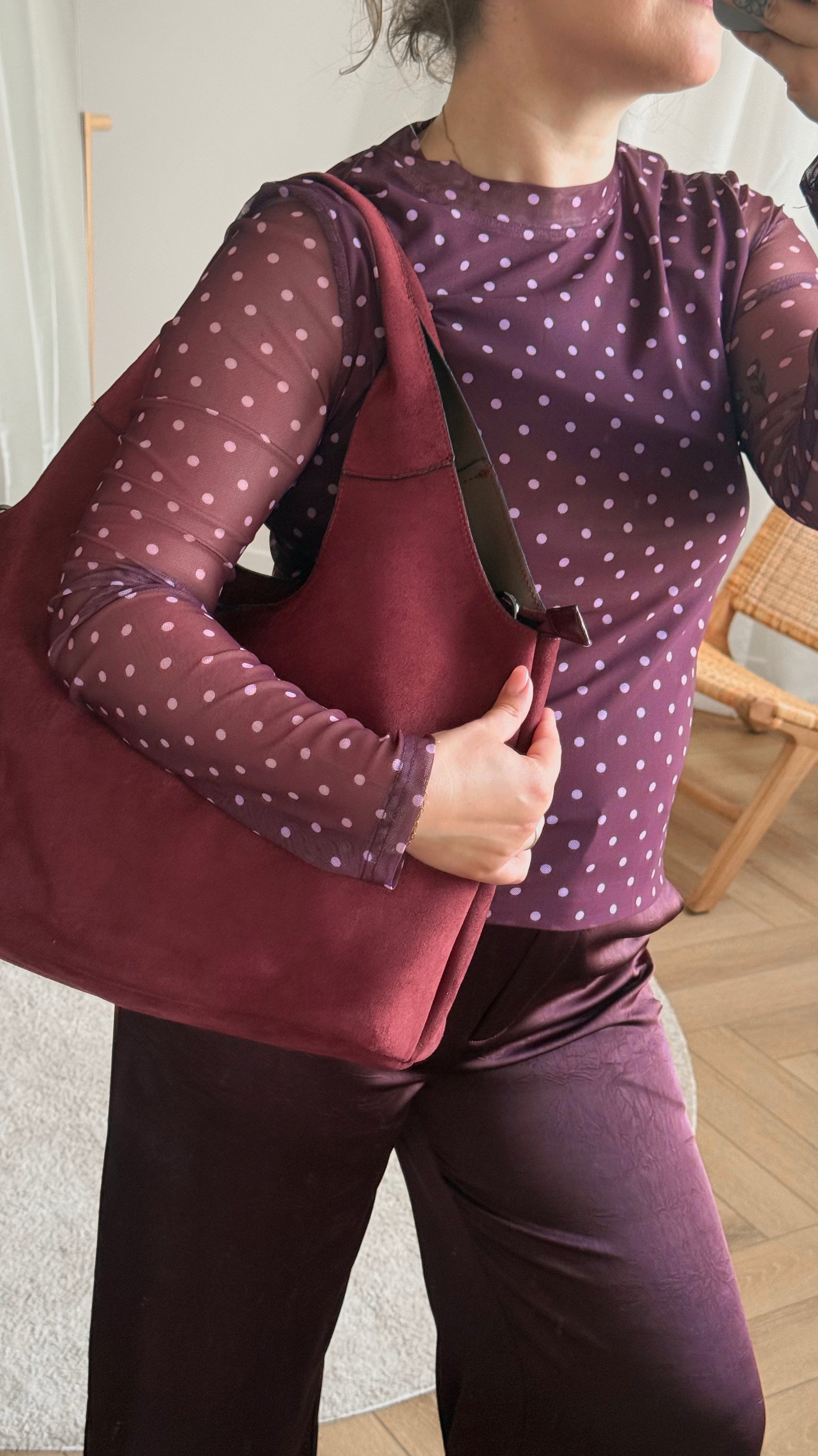 Cleo bag - vino
