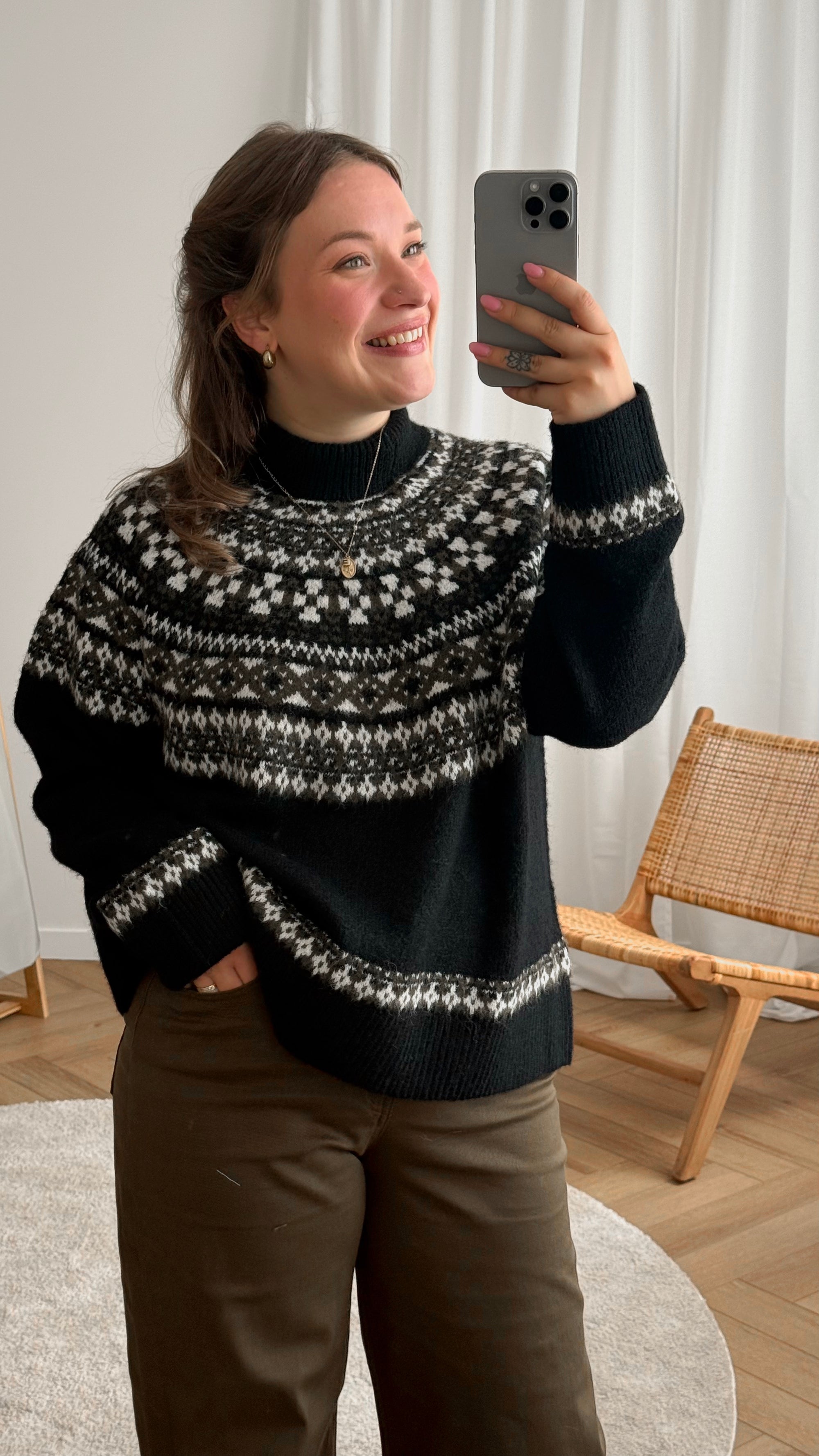 Kristin knit black
