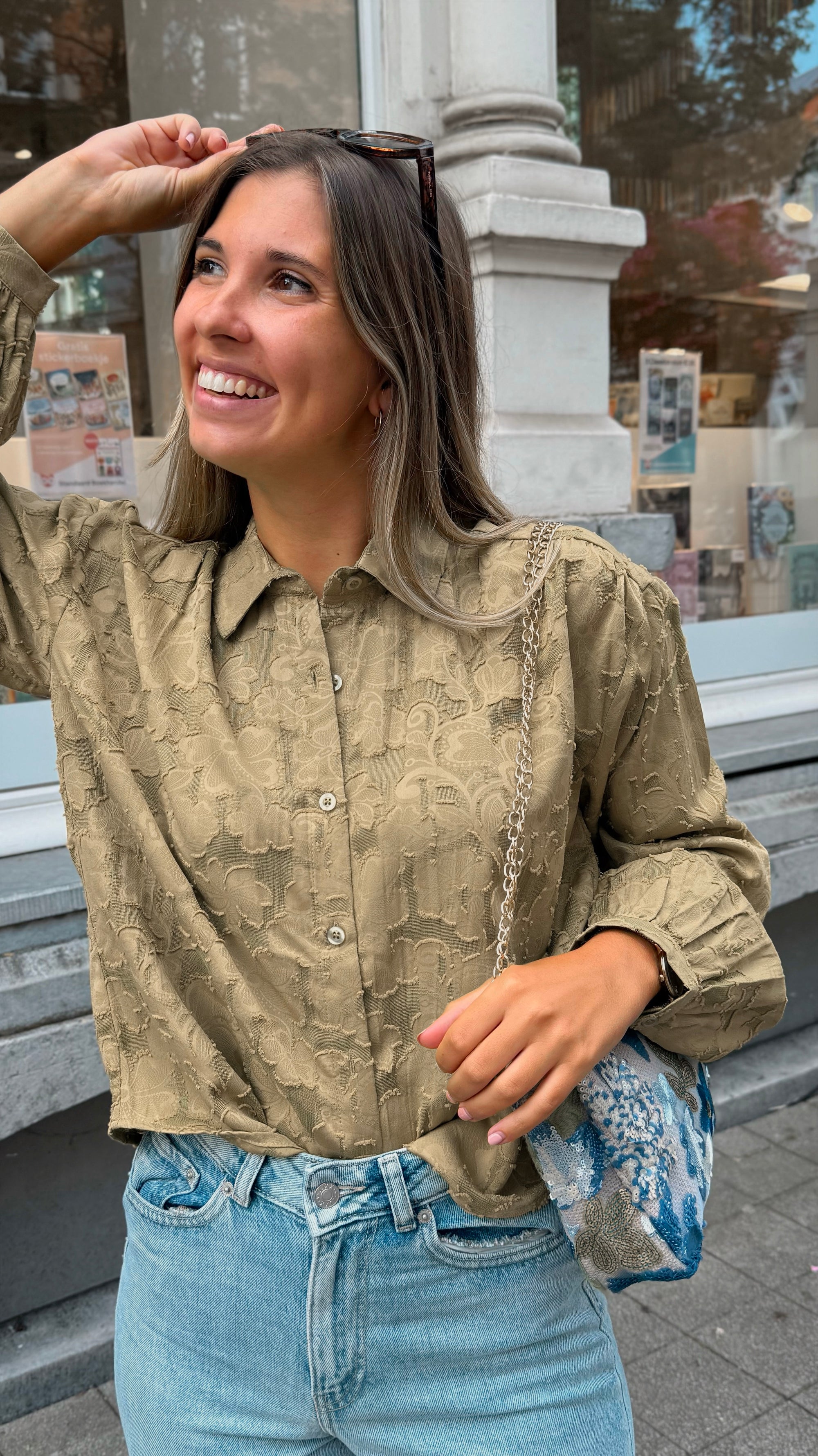 Winslet blouse - olive