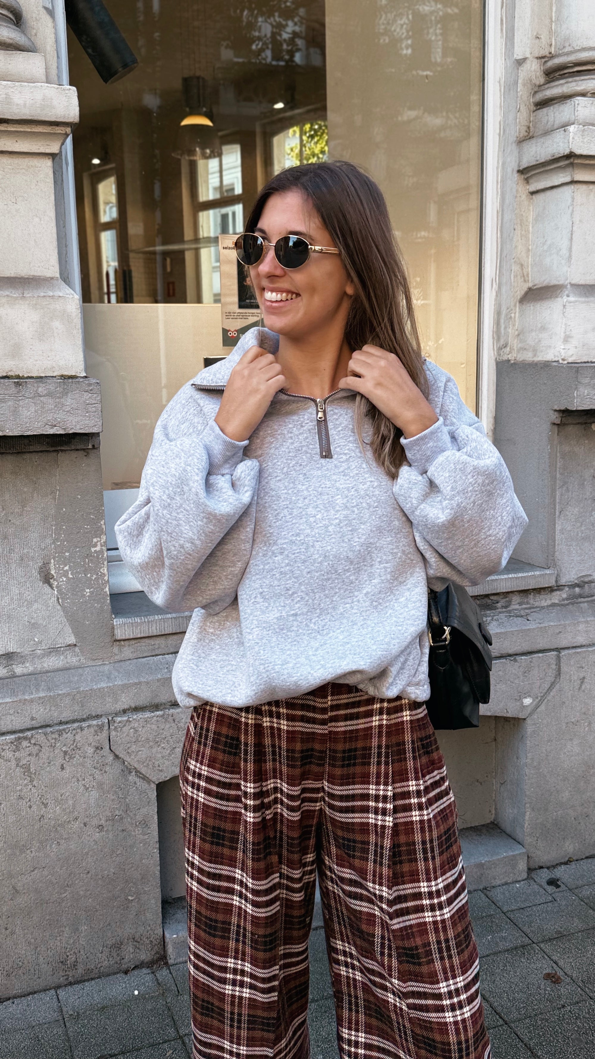 Zélie sweater grey