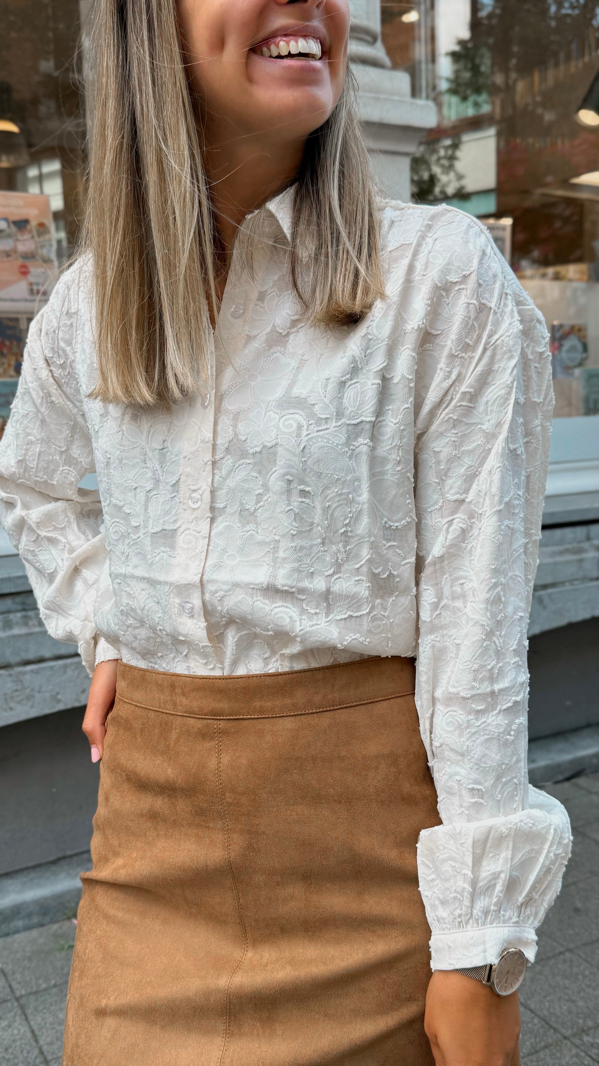 Winslet blouse - white
