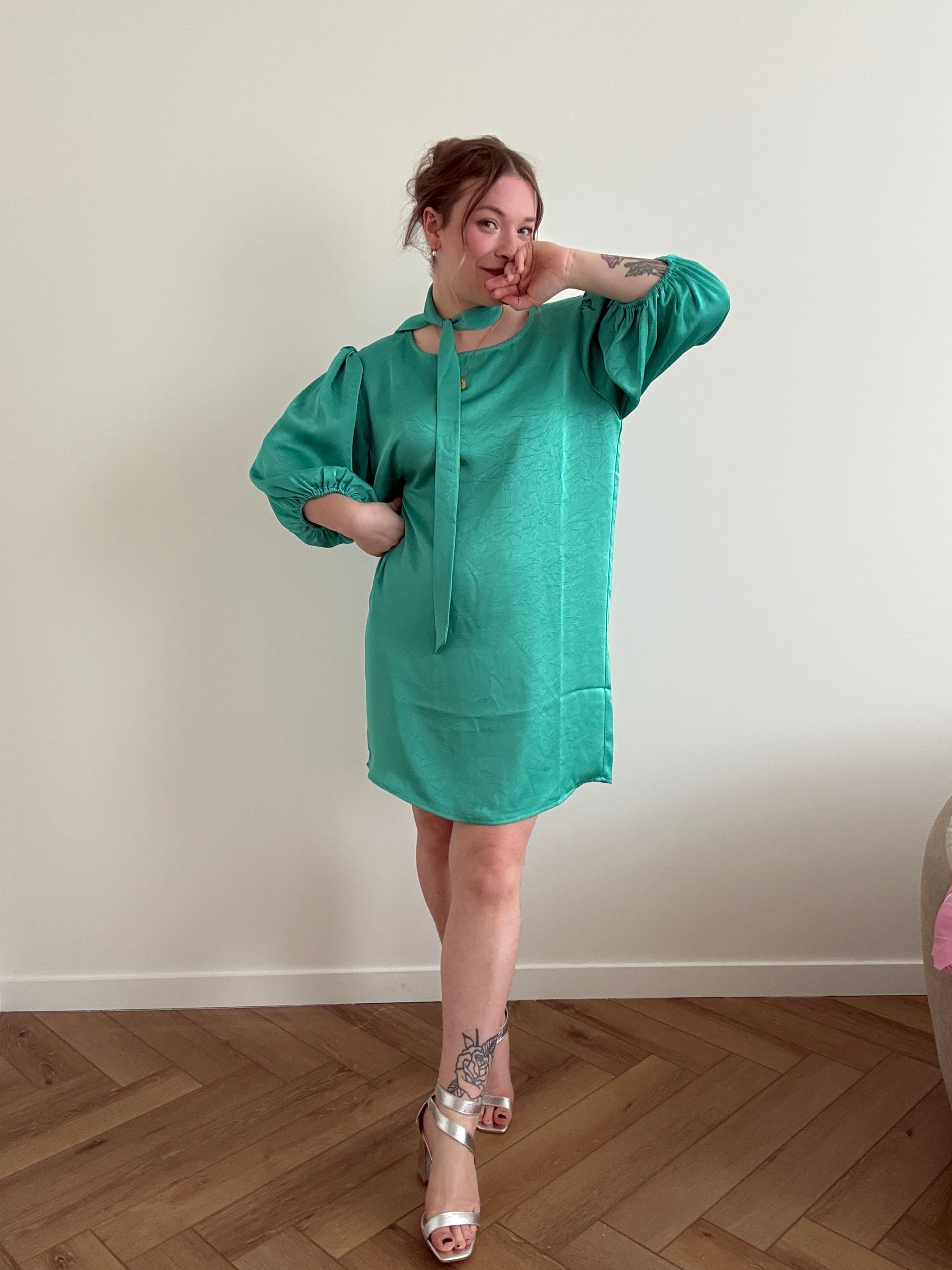 Nienke dress green