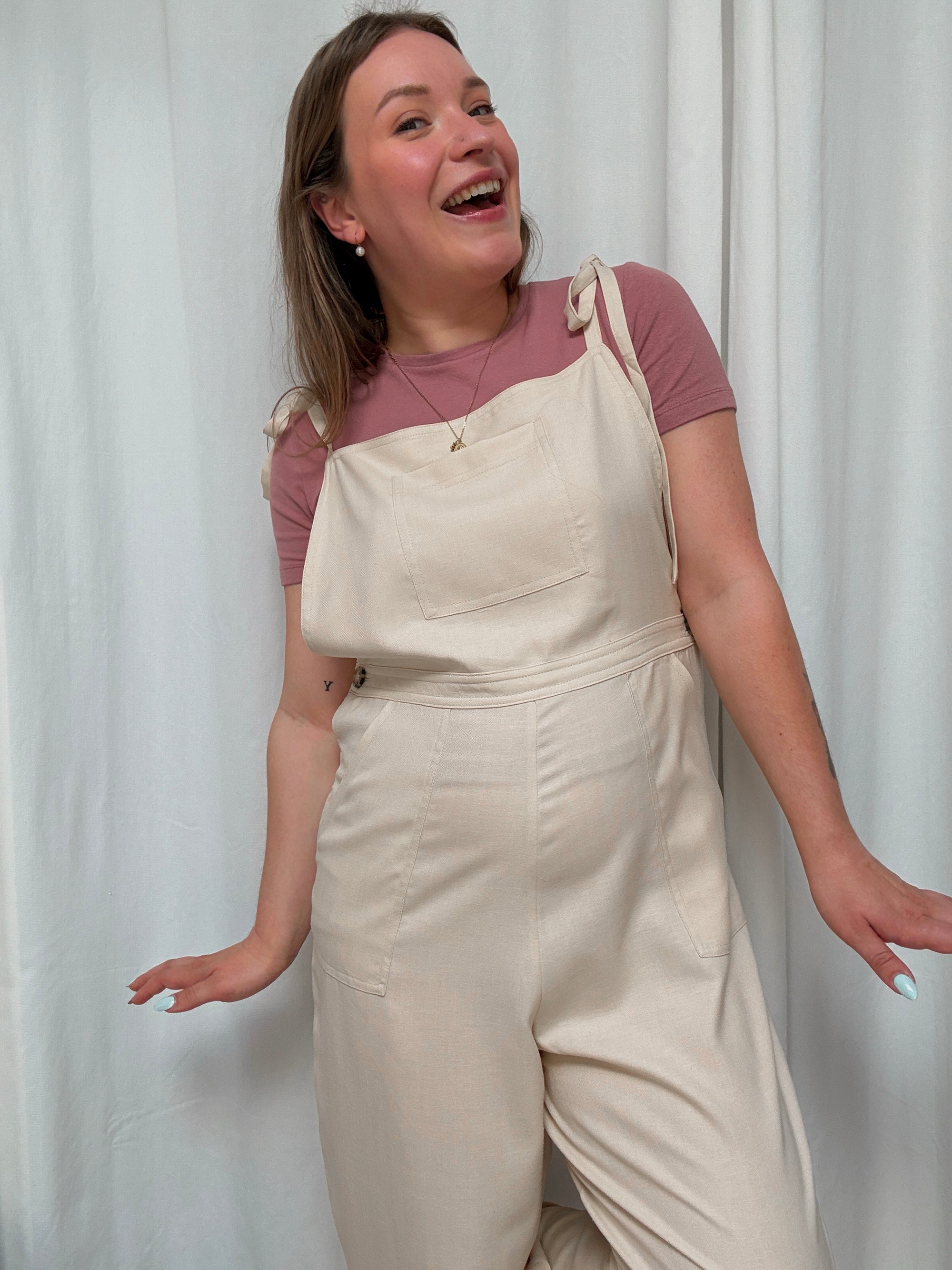 Bo dungaree beige