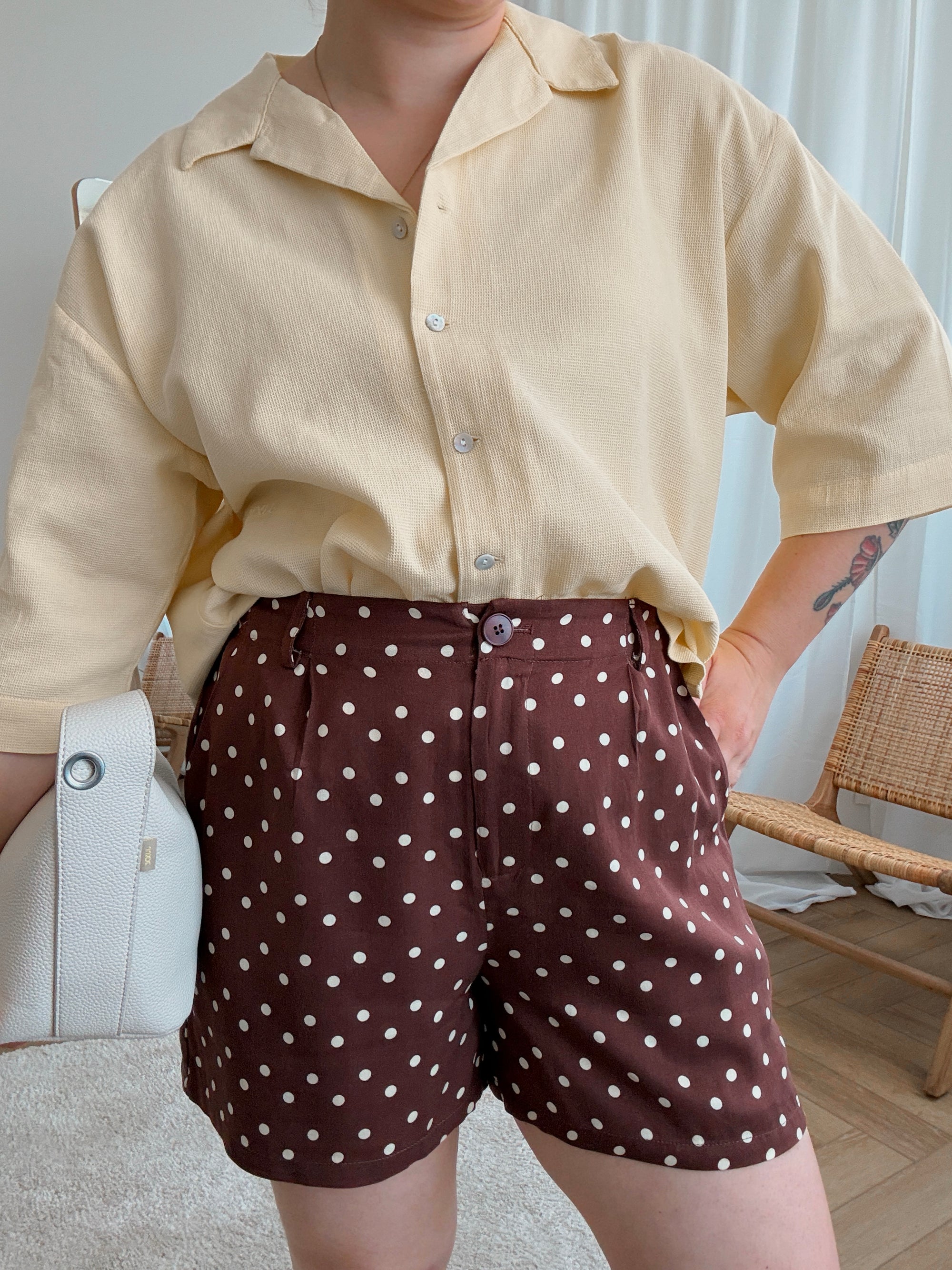 Adeline short brown