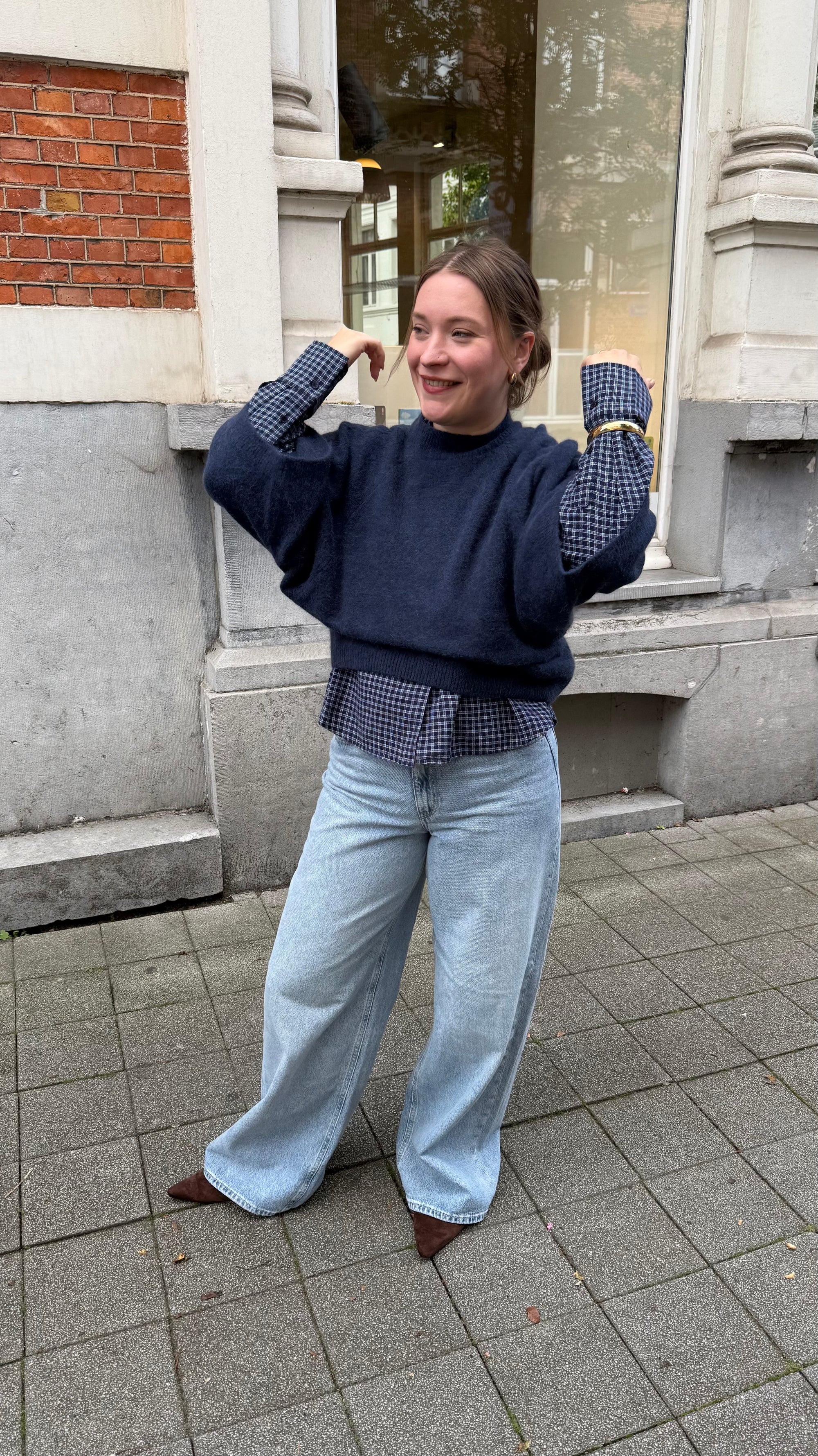 Rowan pull - navy