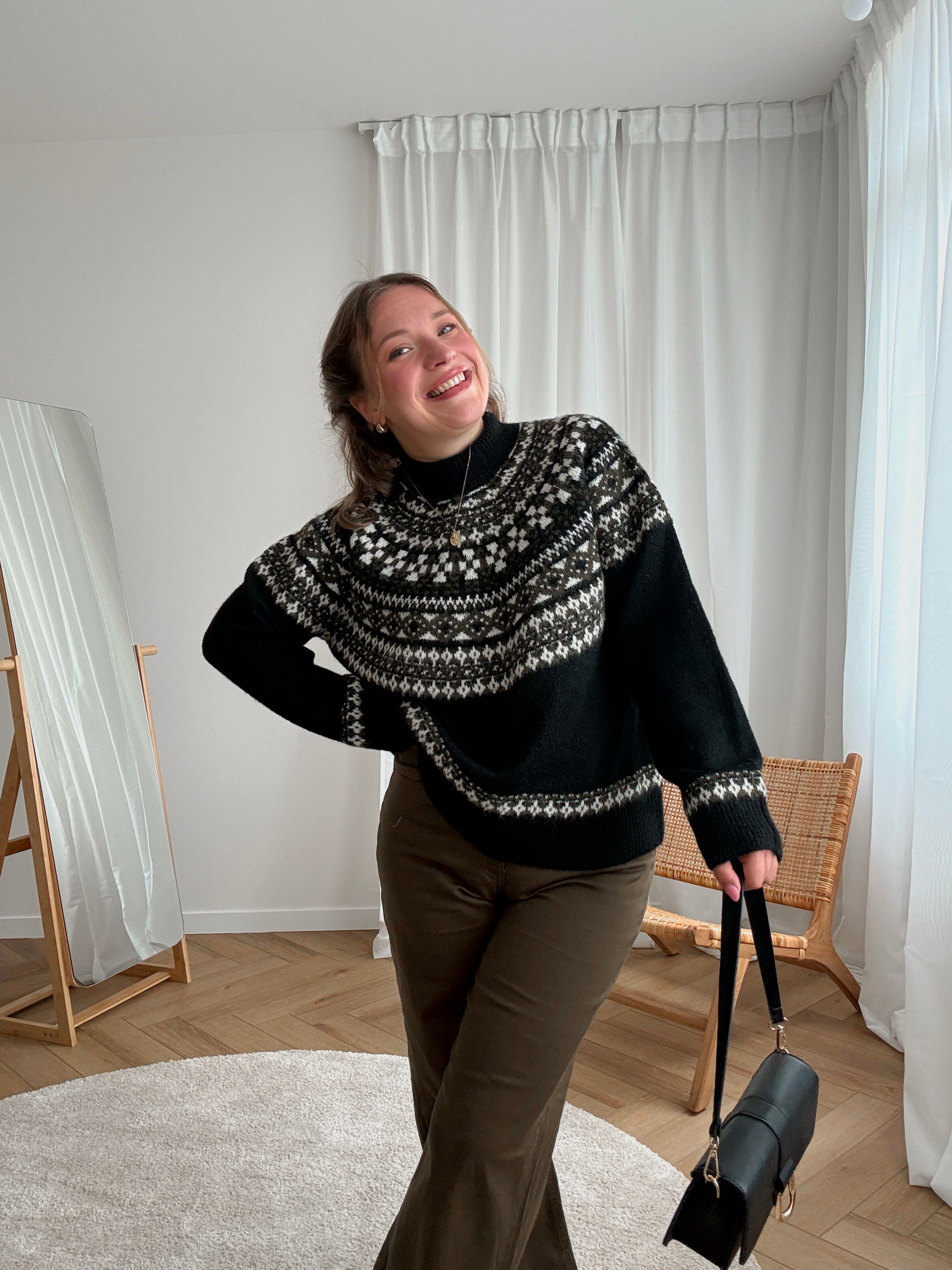 Kristin knit black