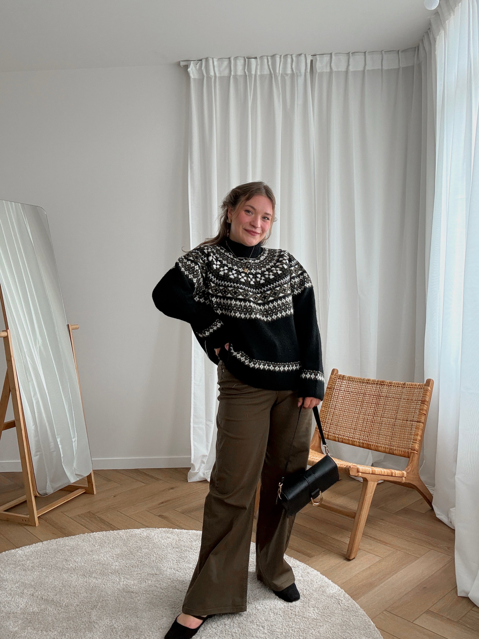 Kristin knit black