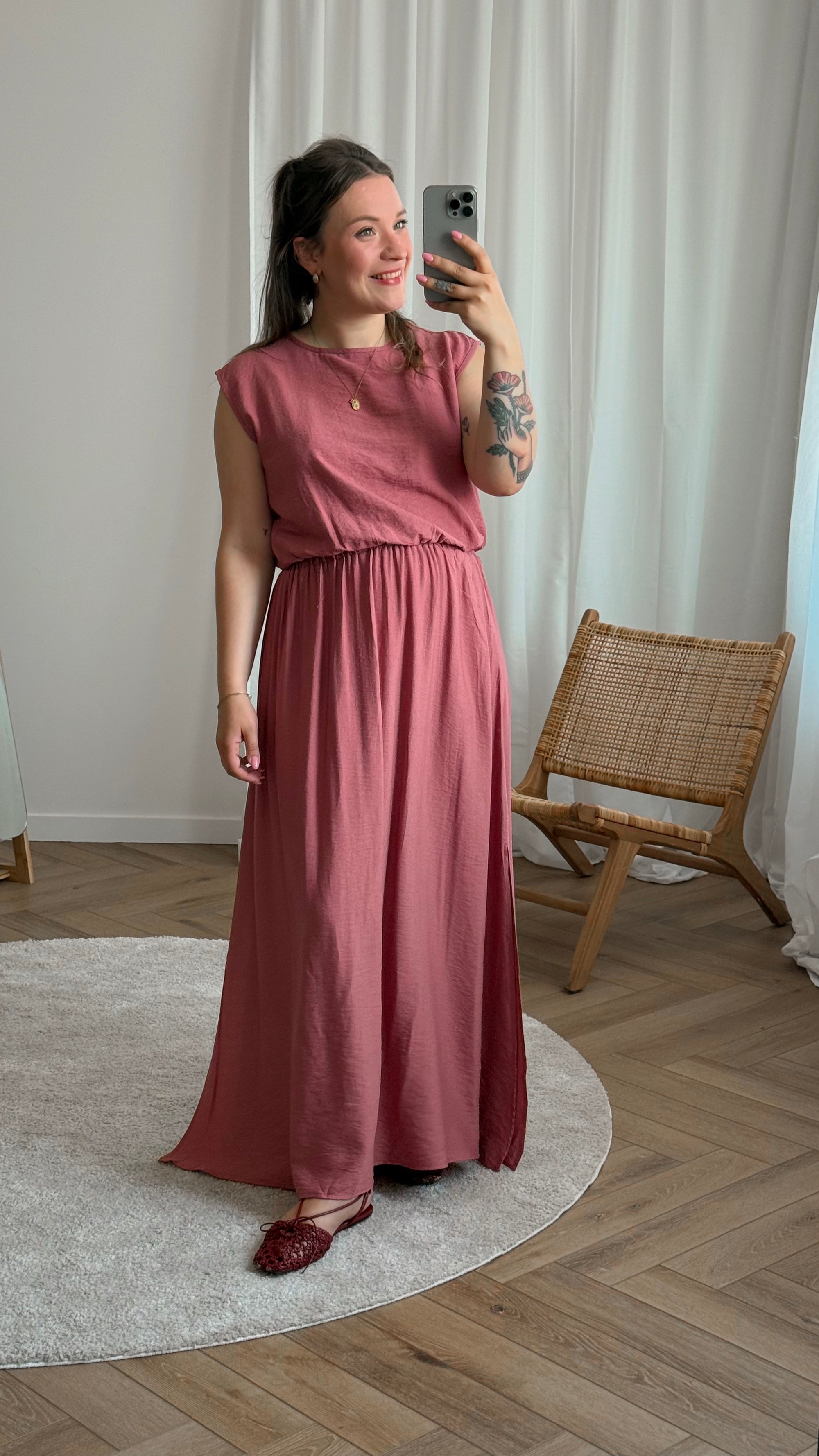 Briar top & skirt set - pink