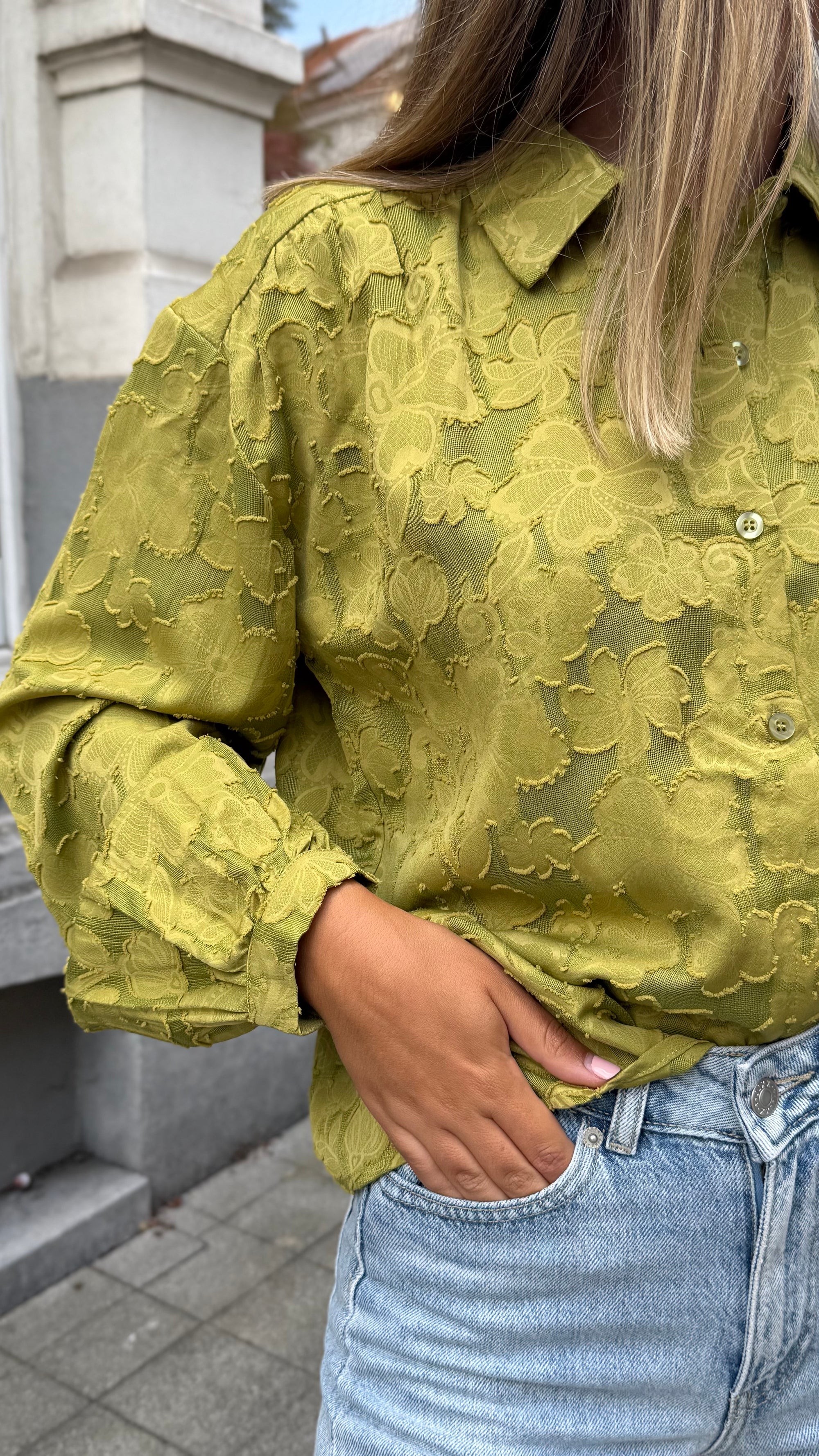 Winslet blouse - olive