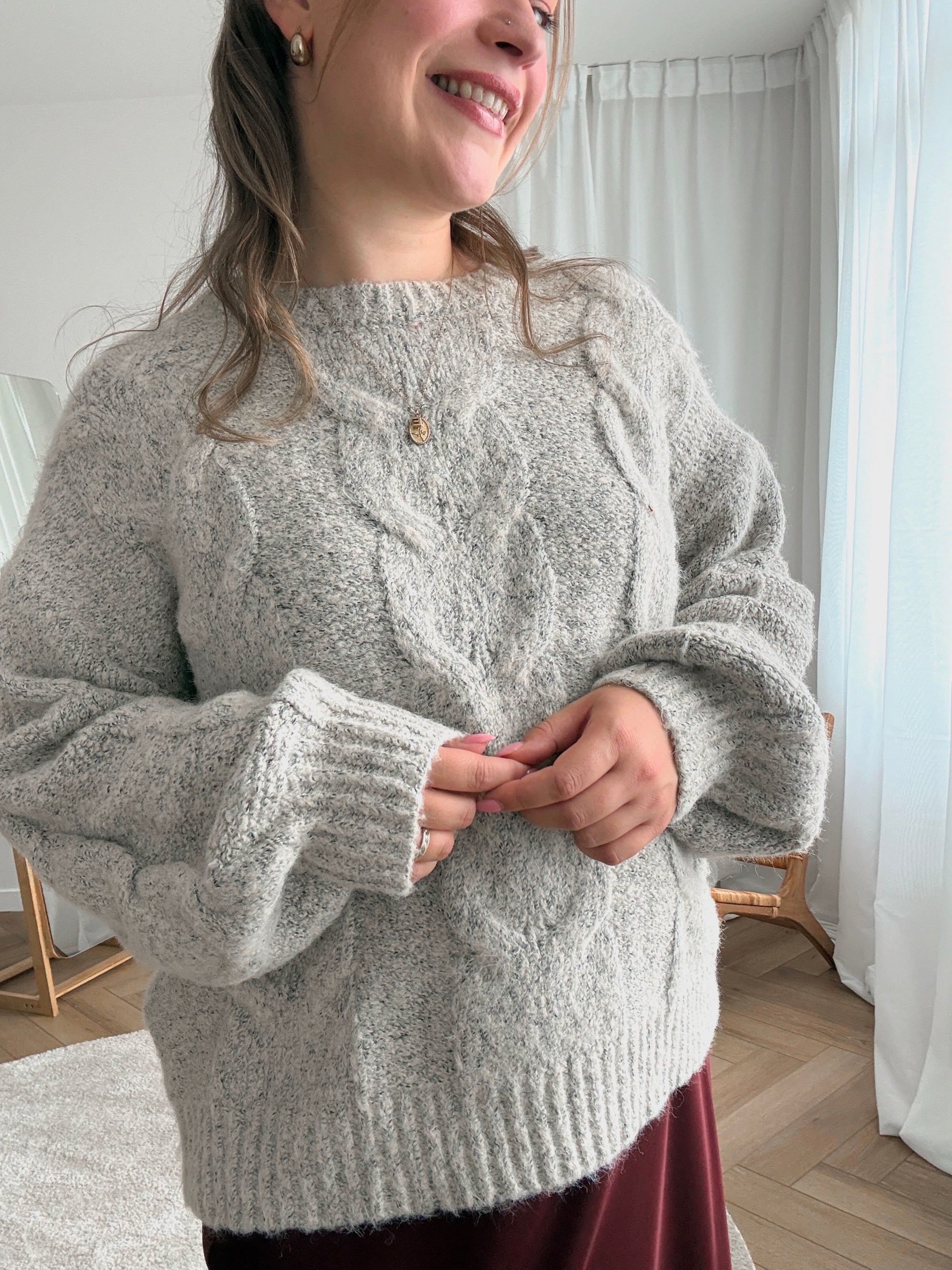 Rhune knit grey