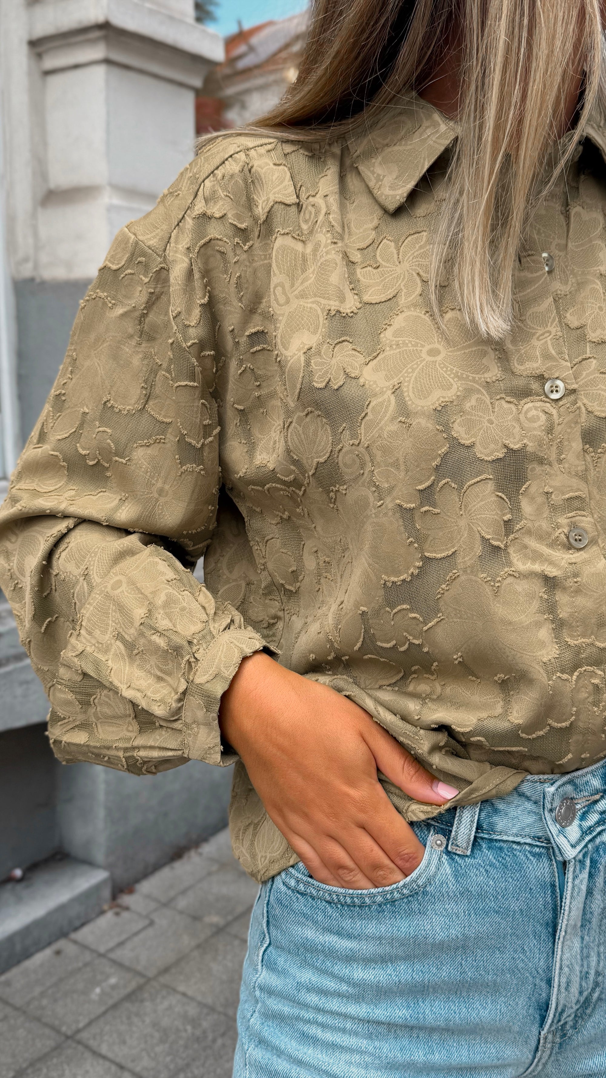 Winslet blouse - olive