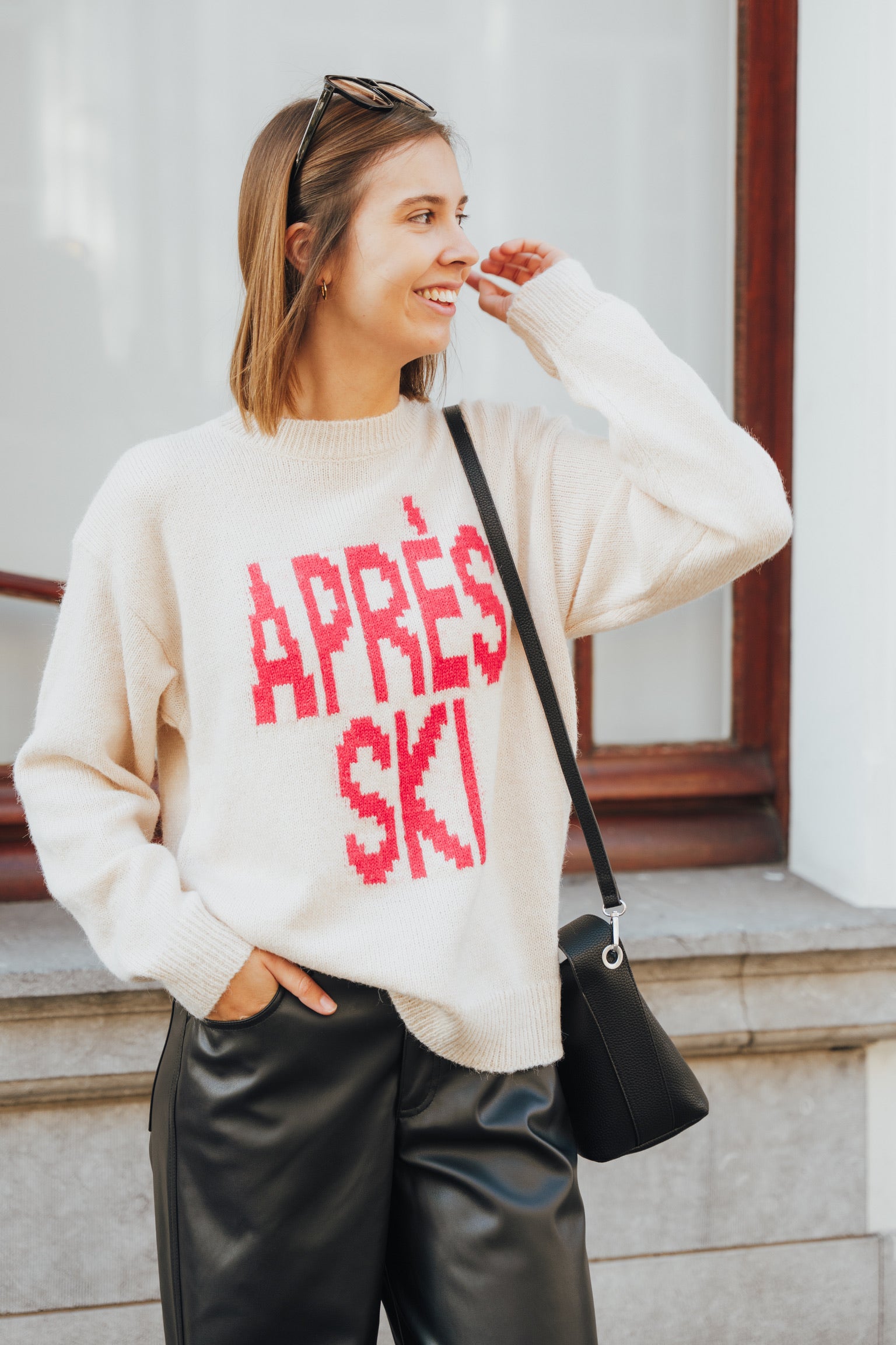 Après-ski knit beige