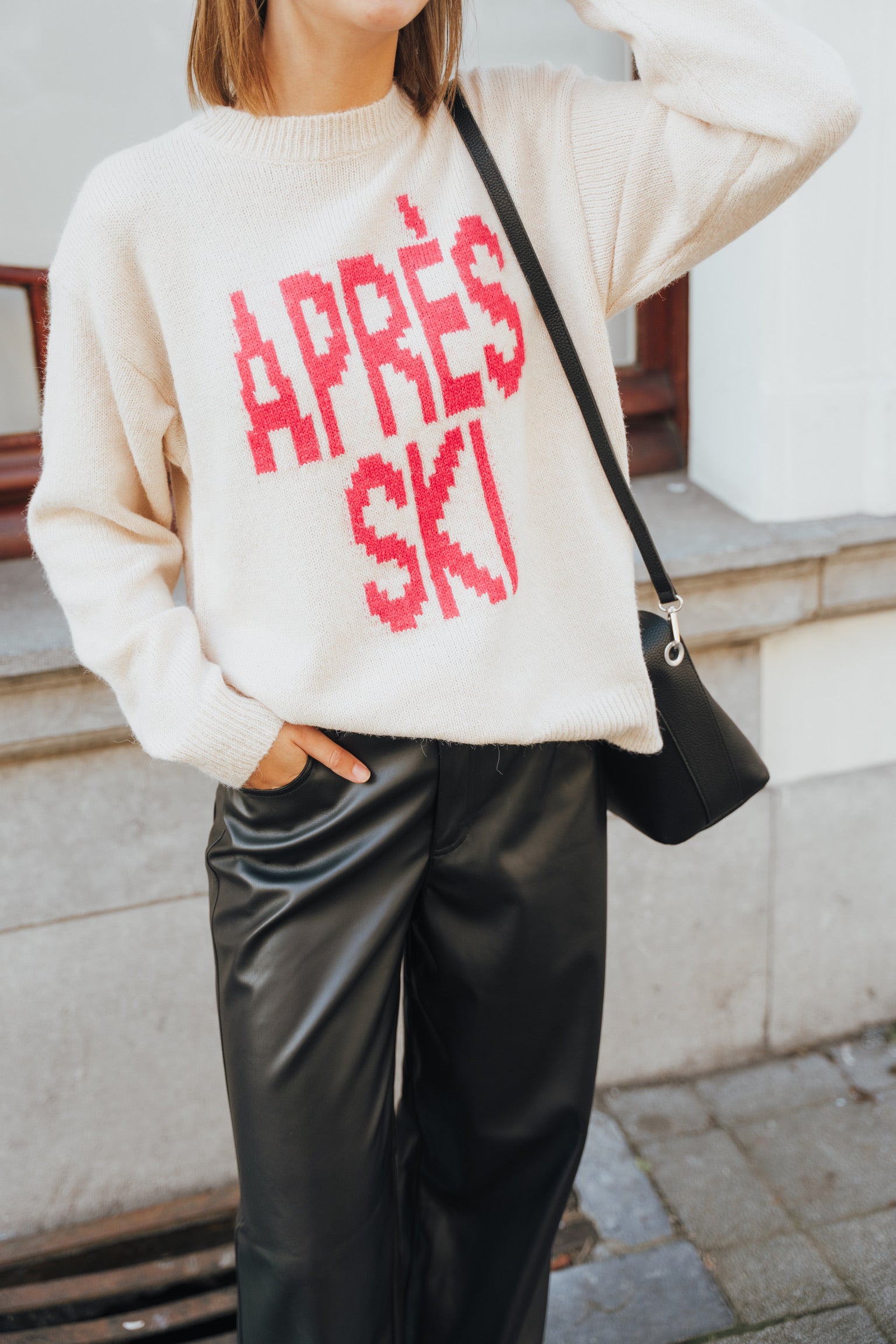 Après-ski knit beige